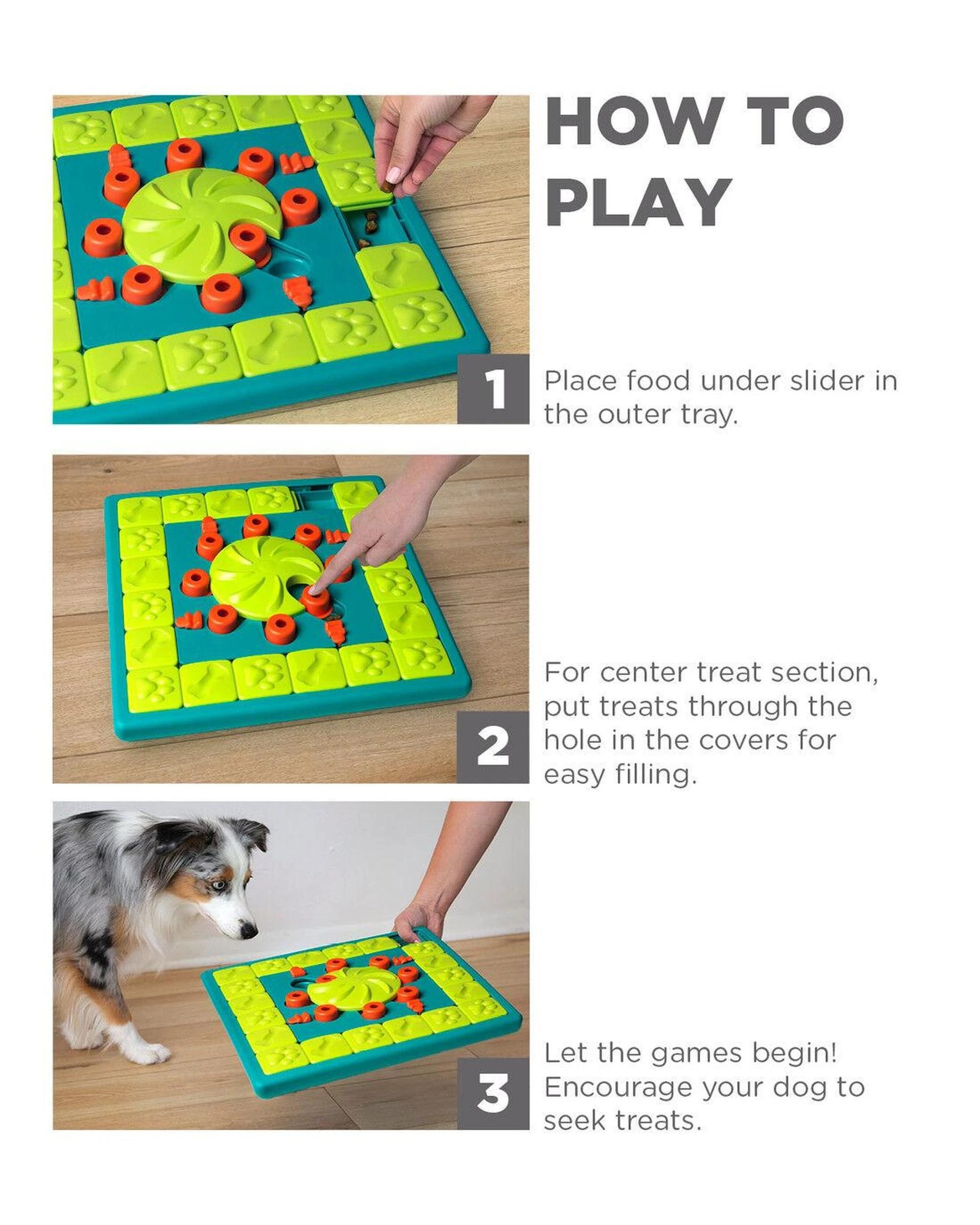 6 Outward Hound Nina Ottosson Dog MultiPuzzle Interactive Treat Puzzle Dog Toy, 6 of 7