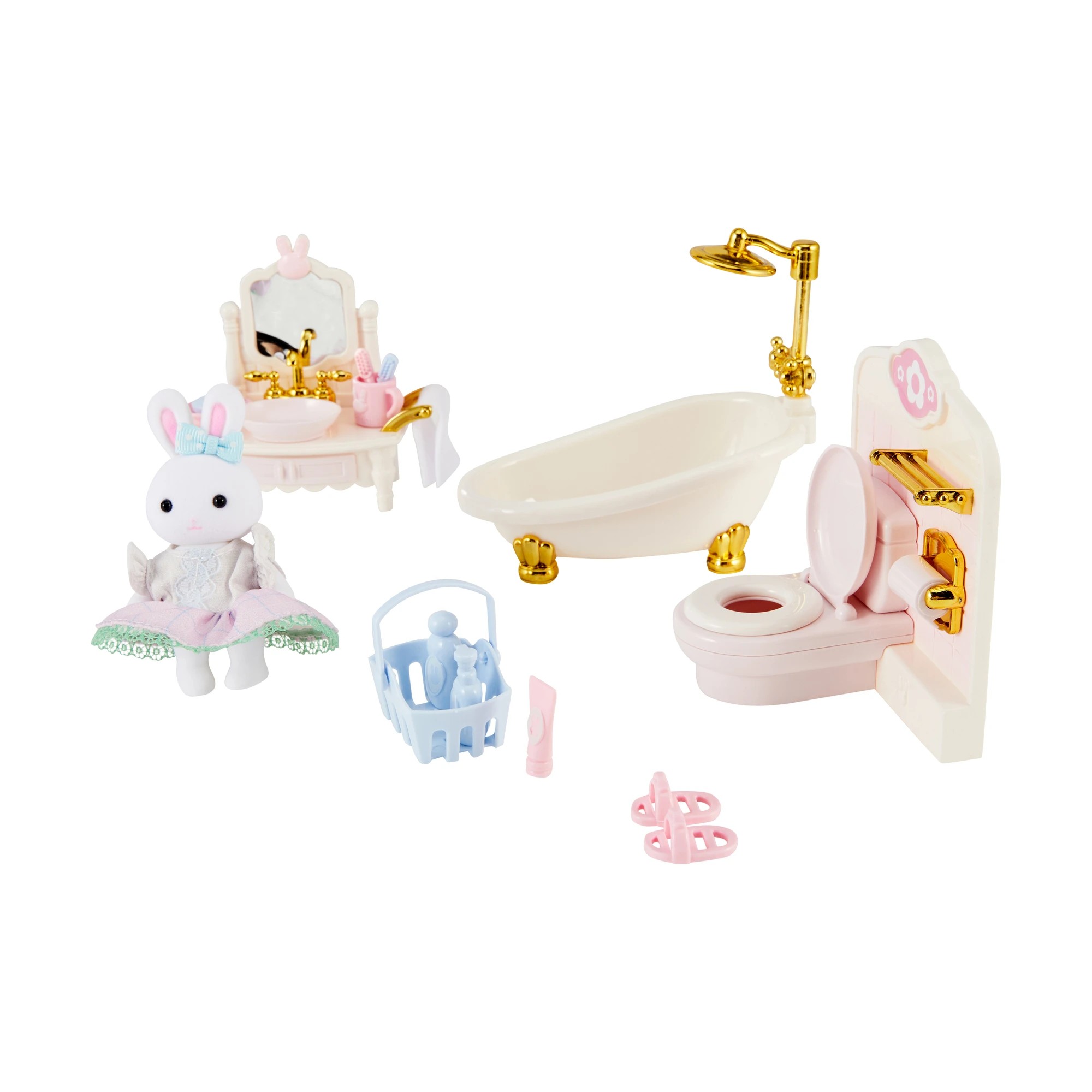 3 15 Piece Forest Friends: Bathroom Playset, 3 of 6