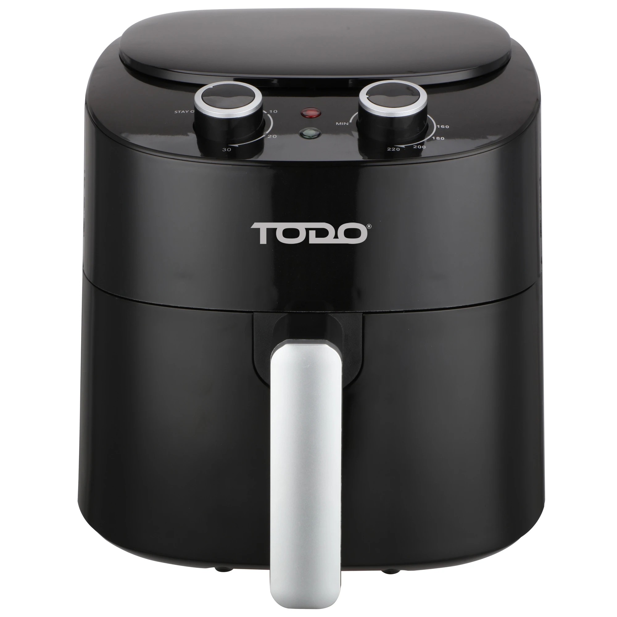 3 TODO 4.2L Air Fryer 1300W Convection Oven Fan Forced Multi Function Cooker Analog - Black, 3 of 4