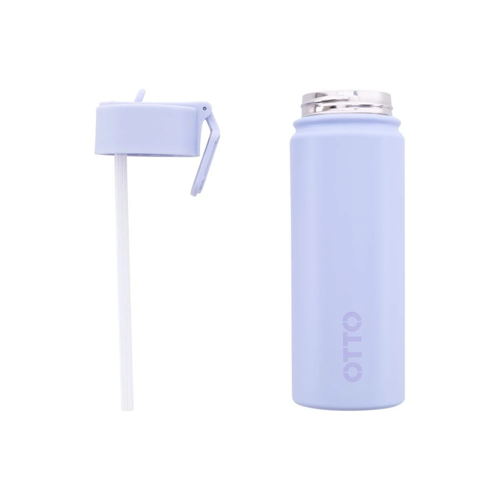 2 Otto Pastel Stainless Steel Dbl Walled Drink Btl 500mL Lilac, 2 of 4