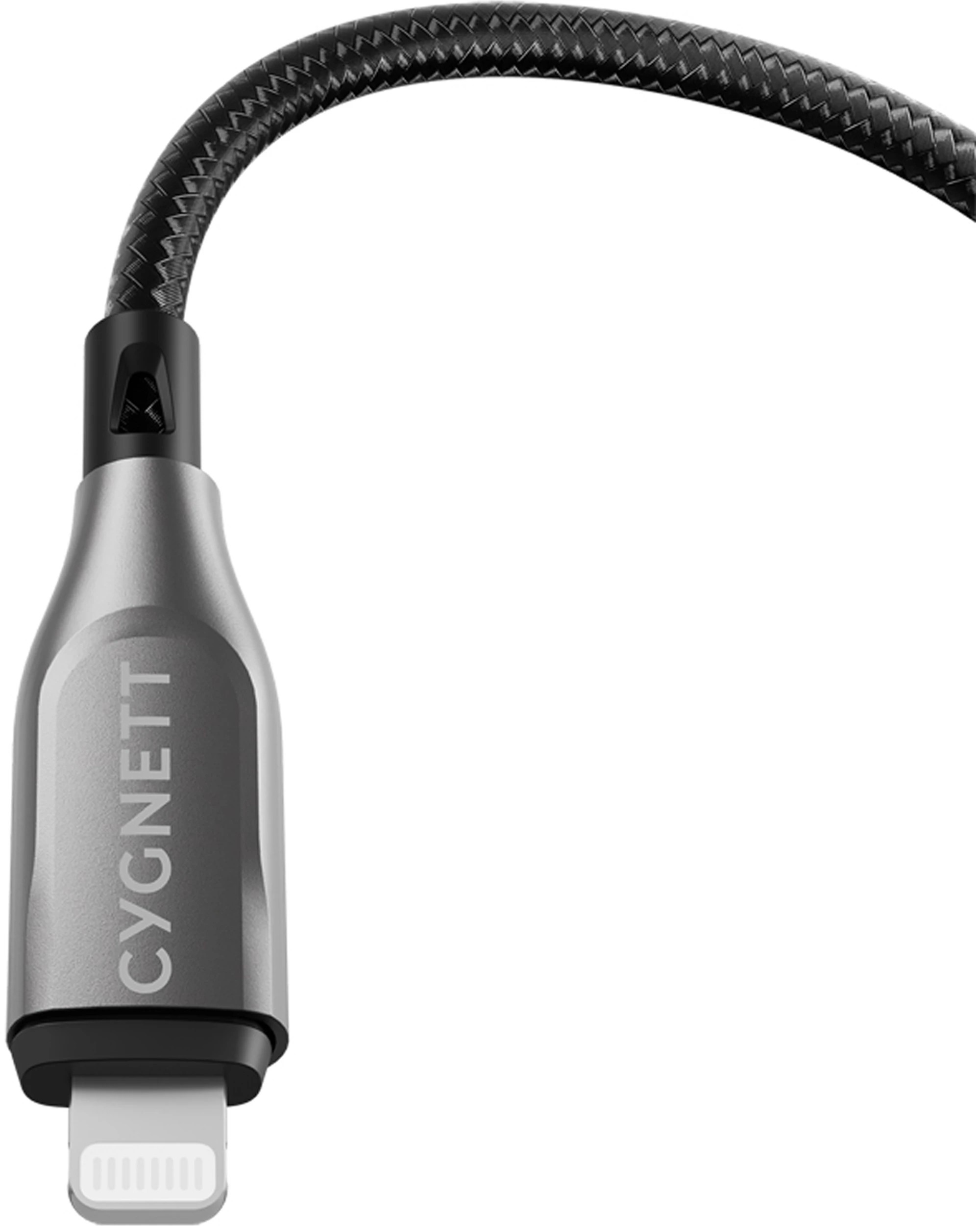 5 Cygnett 2PK Armoured USB-A to 8-Pin Cable 50cm For iPhone 14 - Black, 5 of 6