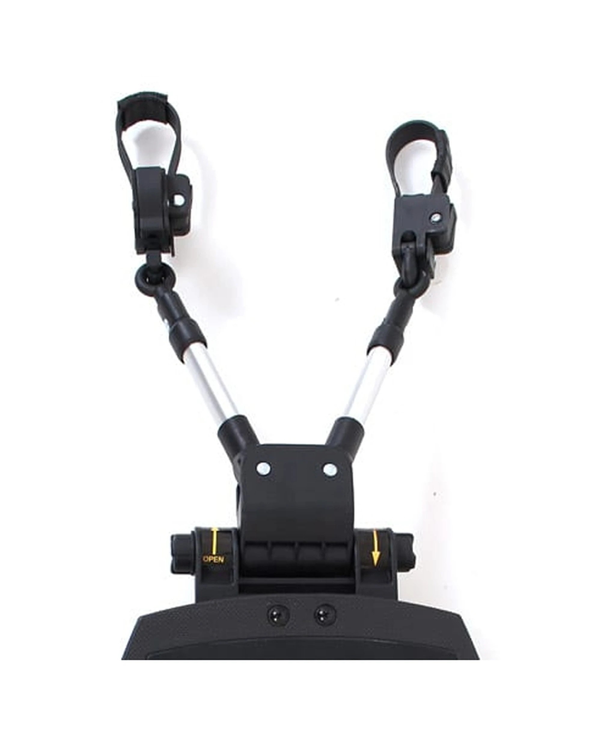 2 ValcoBaby Rover Rider Stroller Clamps Set Quick Attach Accessory For Prams - Black, 2 of 2