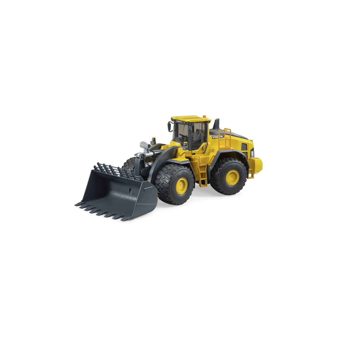 1 Bruder Volvo Wheeled Front End Loader 1 16 Scale With Functioning Arm And Shovel For Kids 3+ - Yellow, 1 of 3
