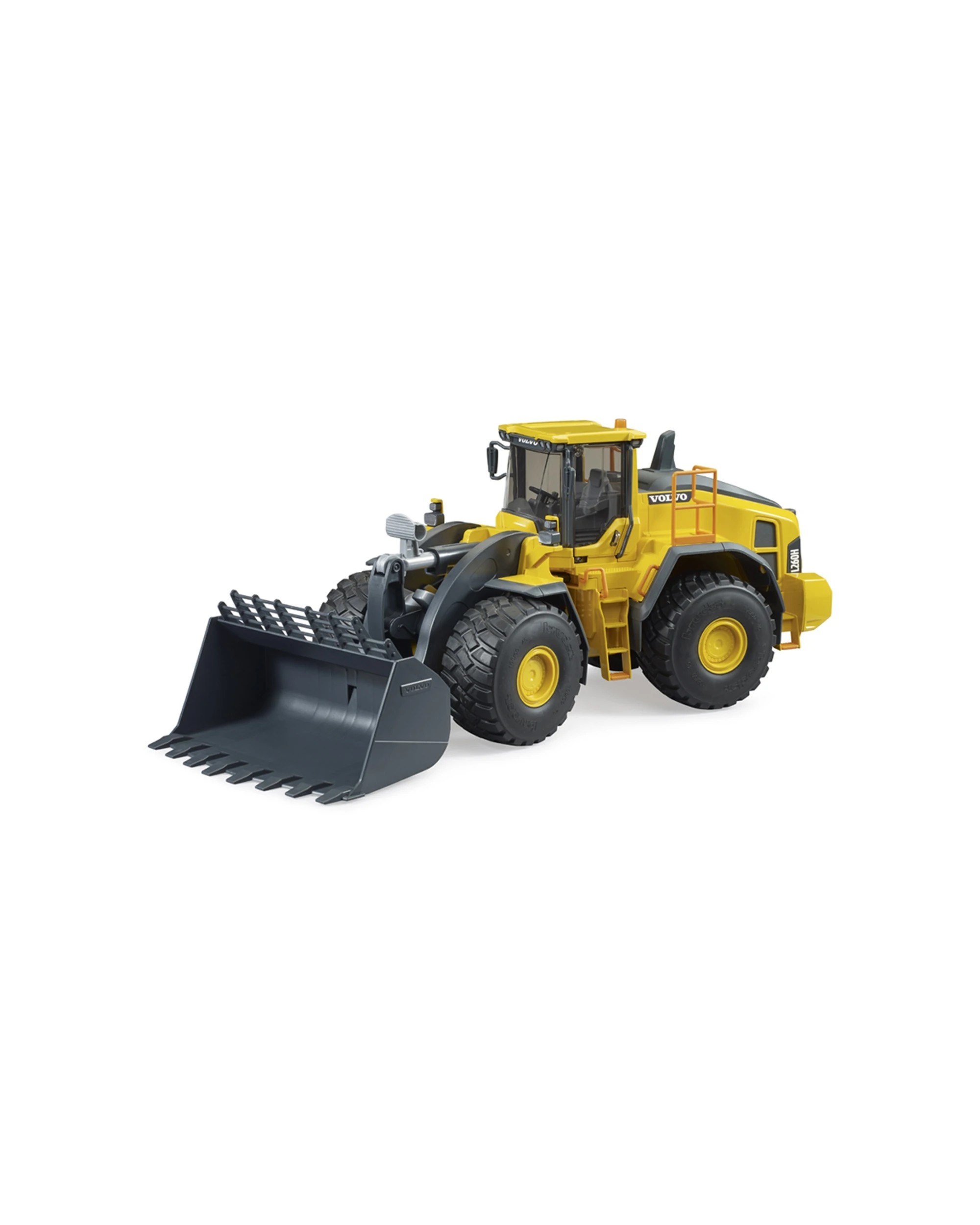 1 Bruder Volvo Wheeled Front End Loader 1 16 Scale With Functioning Arm And Shovel For Kids 3+ - Yellow, 1 of 3