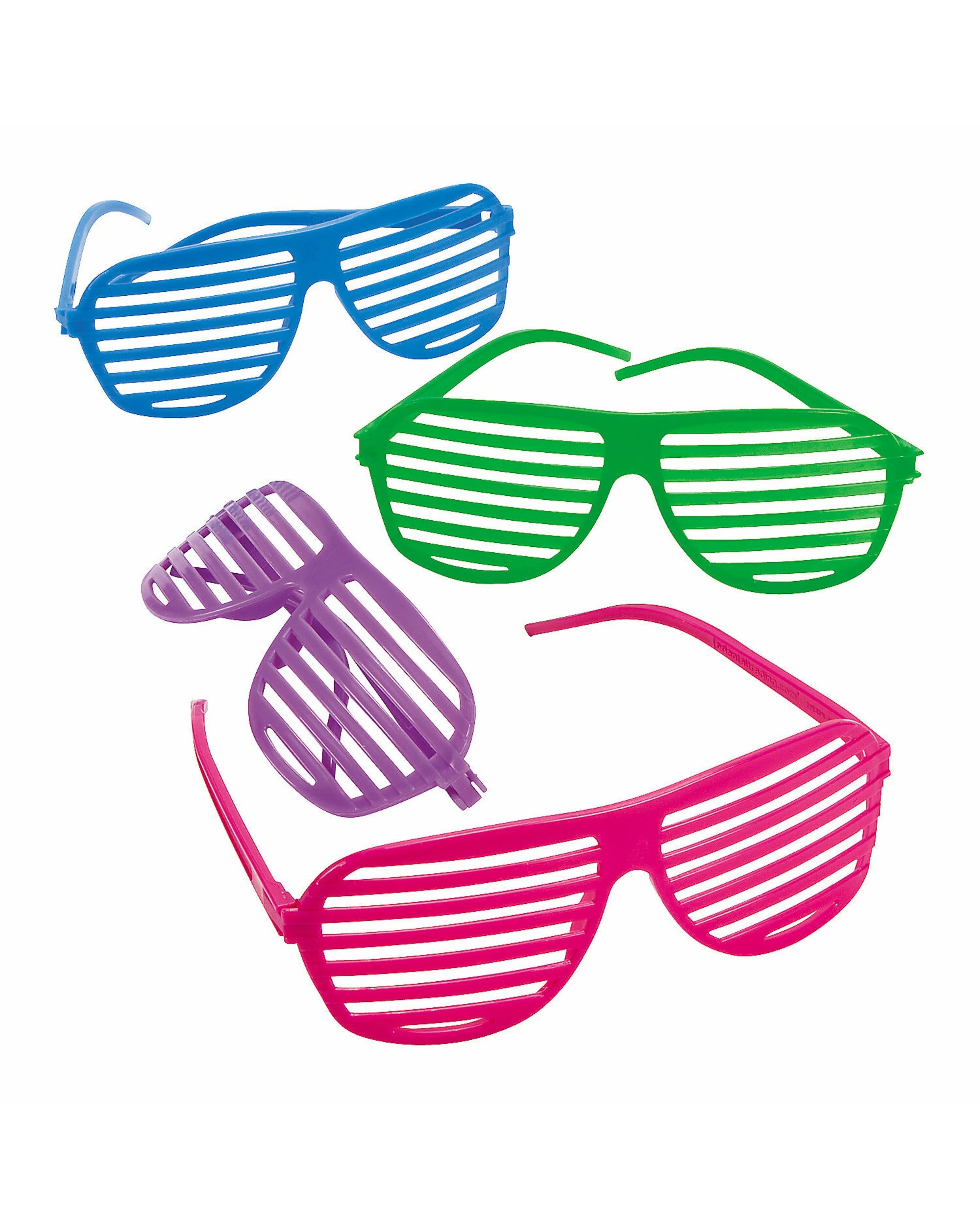 1 Partyrama Shutter Shade Glasses Pack of 12, 1 of 1