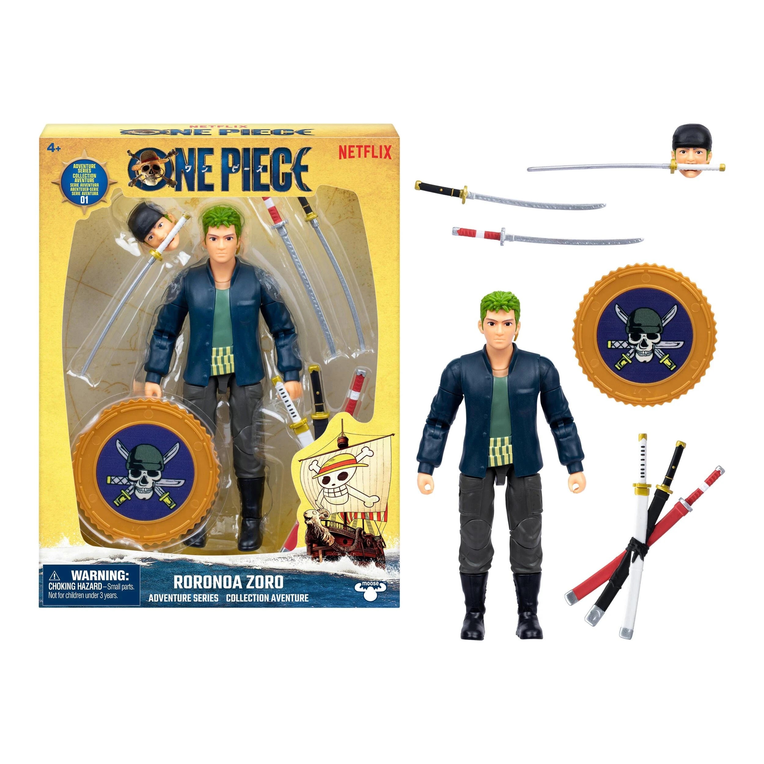 6 One Piece Action Figure - Assorted - Multi, 6 of 8