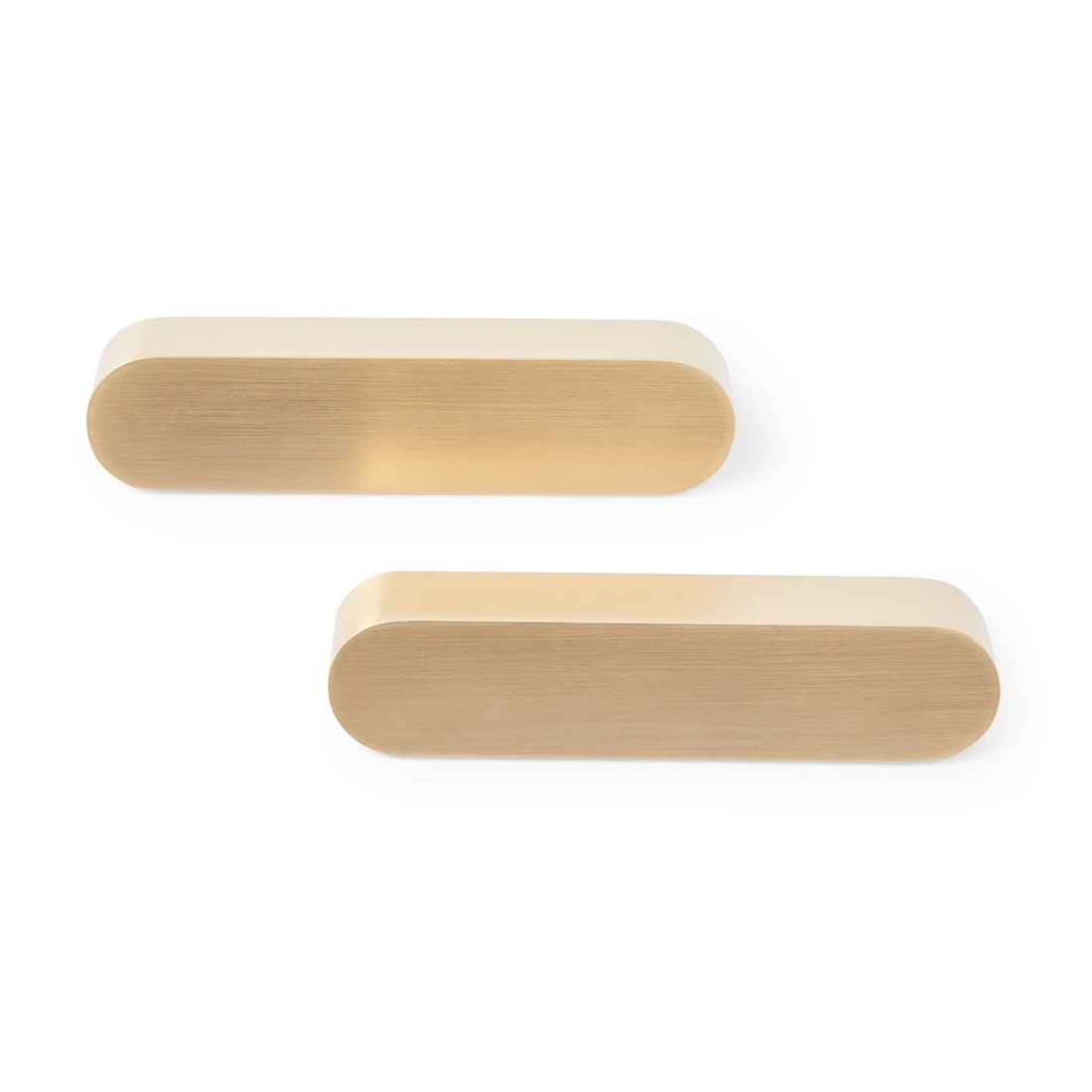 3 2 Pack Lozenge Handles - Gold Look, 3 of 10