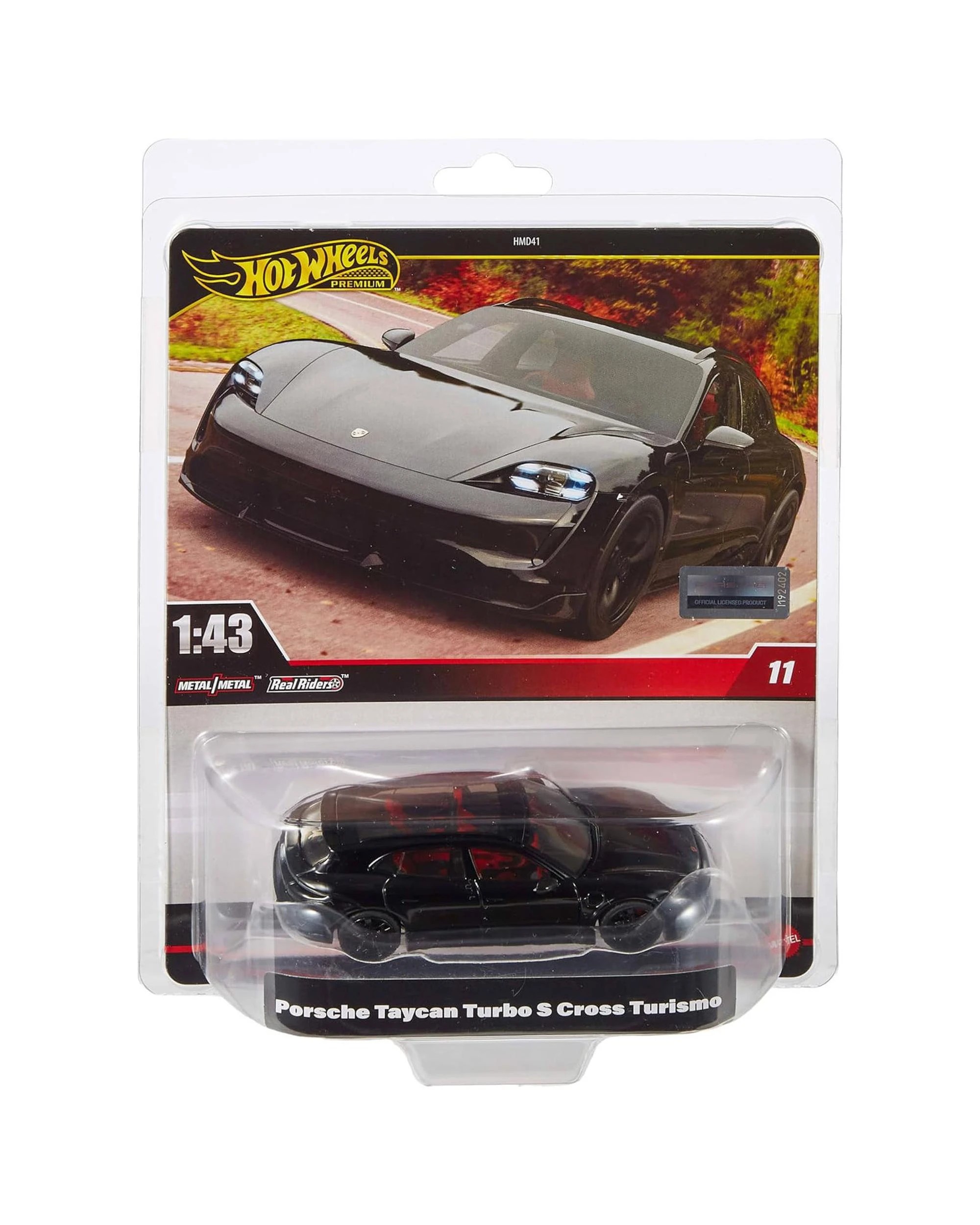 1 Hot Wheels Premium Porsche Taycan Turbo S Cross Turismo 1:43 Scale Diecast Vehicle, 1 of 5