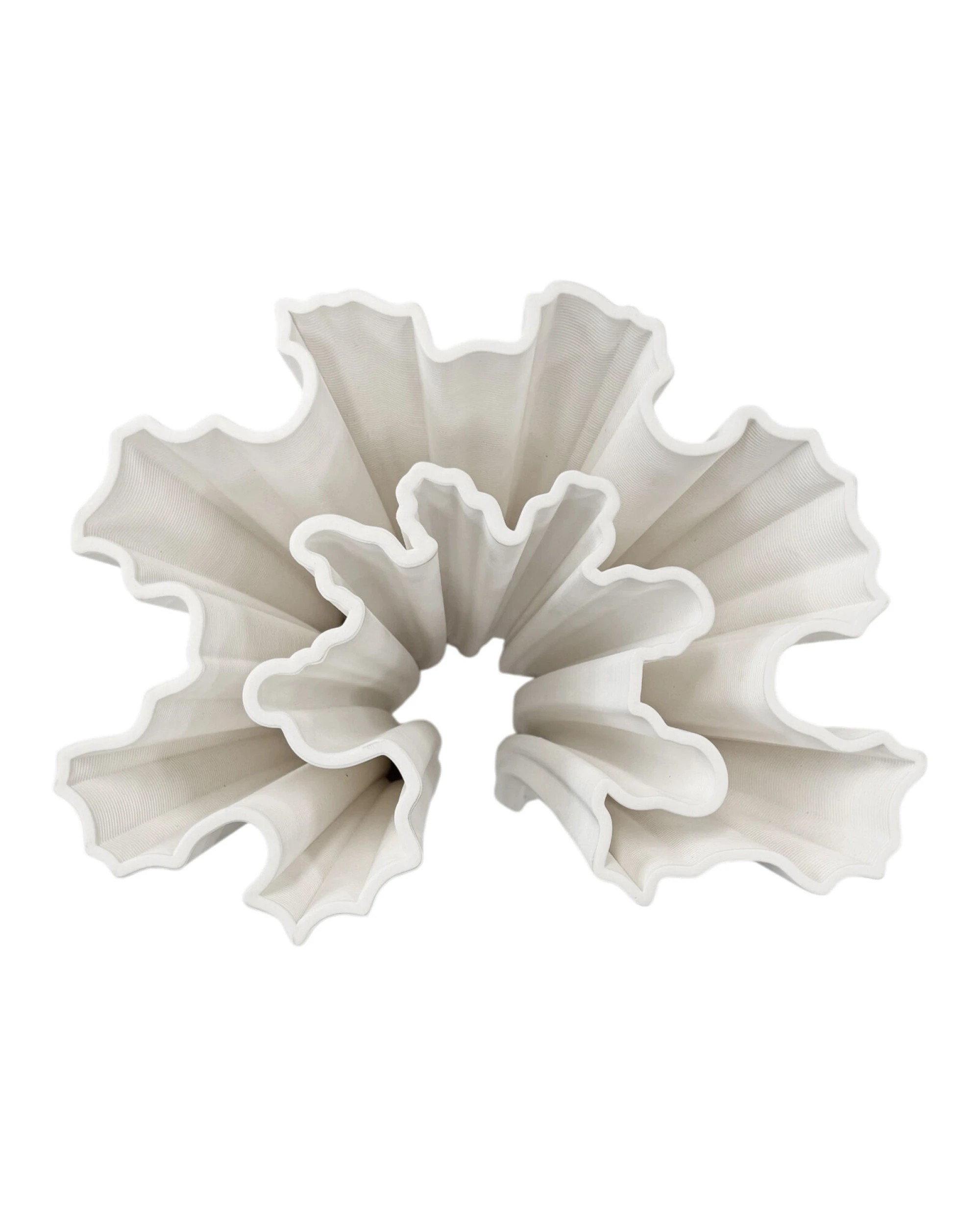 3 One Six Eight London Zoe Vase - 24cm - White, 3 of 5