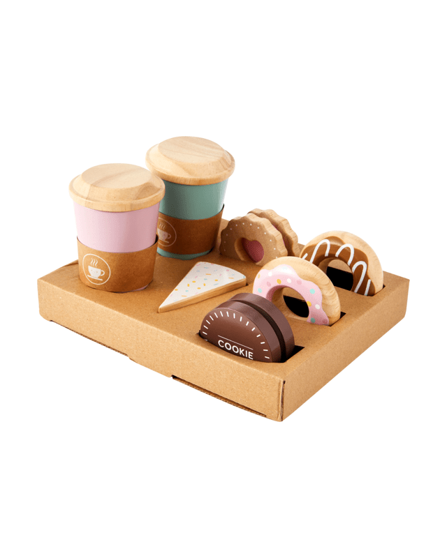 12 Piece Wooden Babyccino