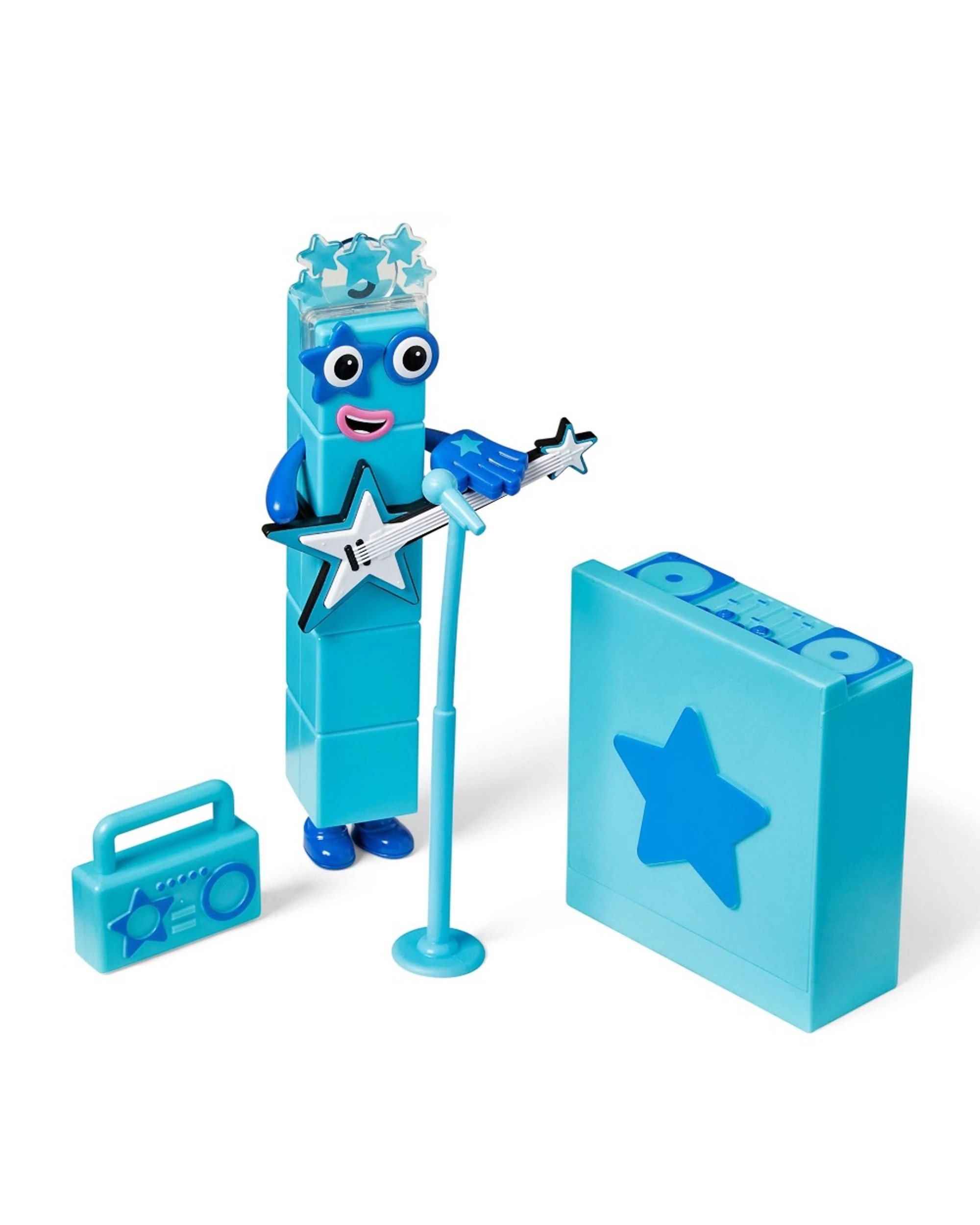 6 Numberblocks Five's Musical Superstar Stage Playset, 6 of 10