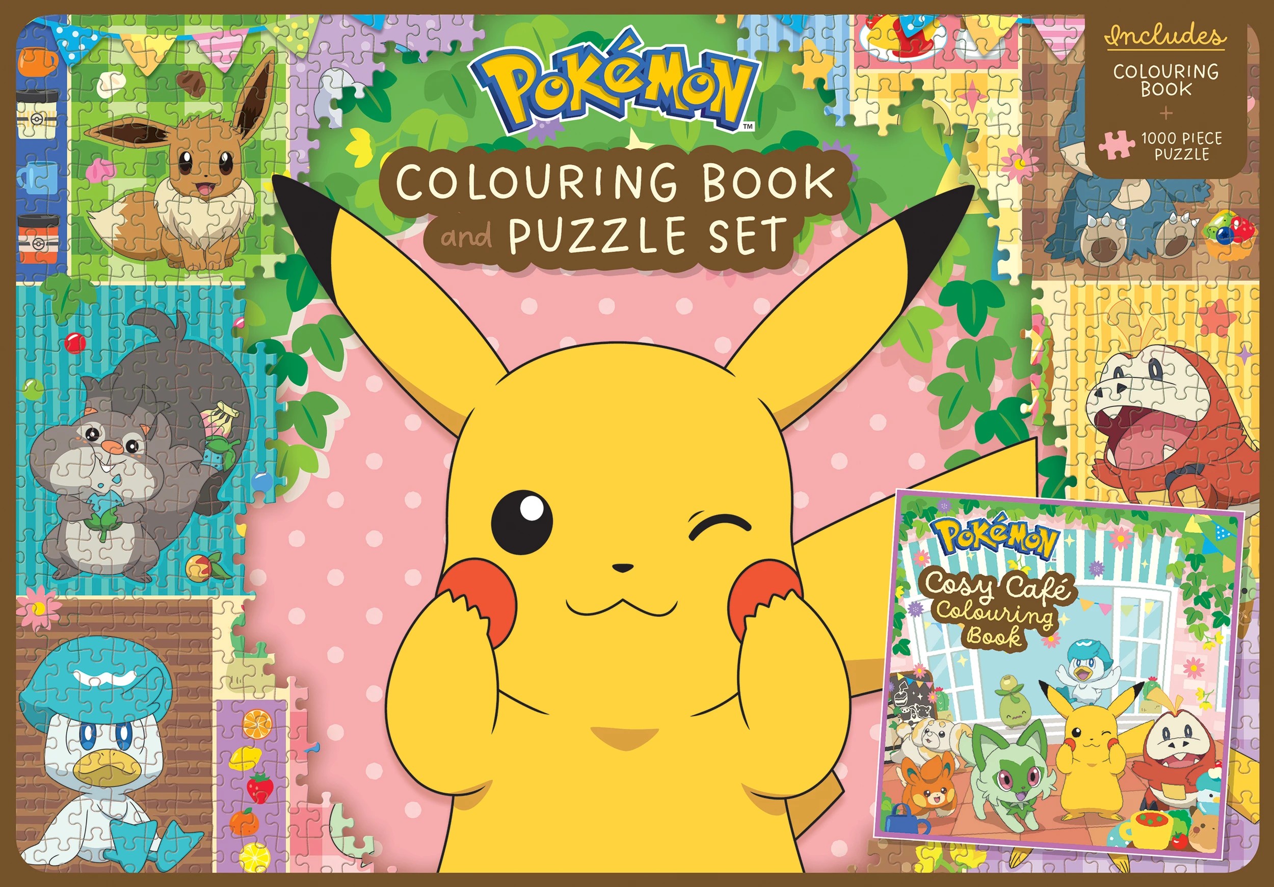 2 Pokemon: Colouring Book & Puzzle Set - Book, 2 of 3