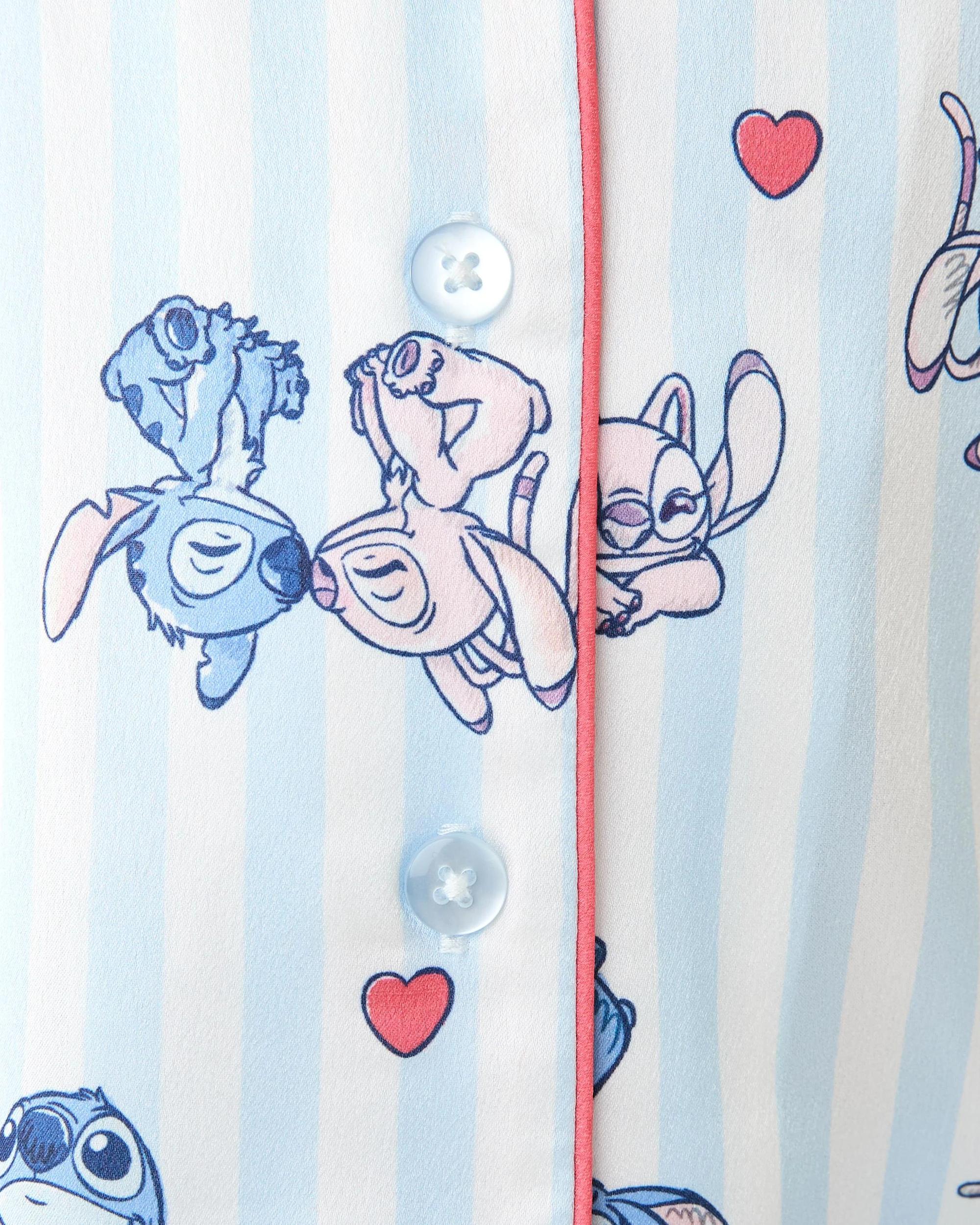 5 Disney Lilo & Stitch License Button Down Pyjama Set Stitch, 5 of 8