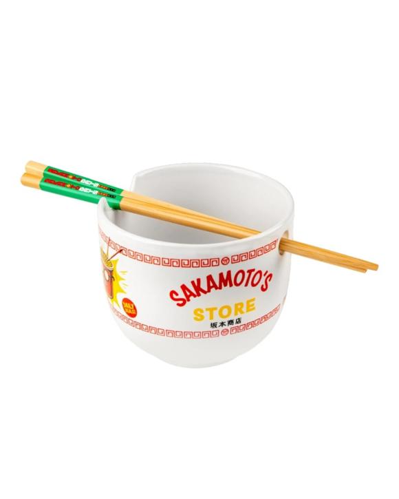 Sakamoto Days Sakamoto's Store Ramen Bowl with Chopsticks