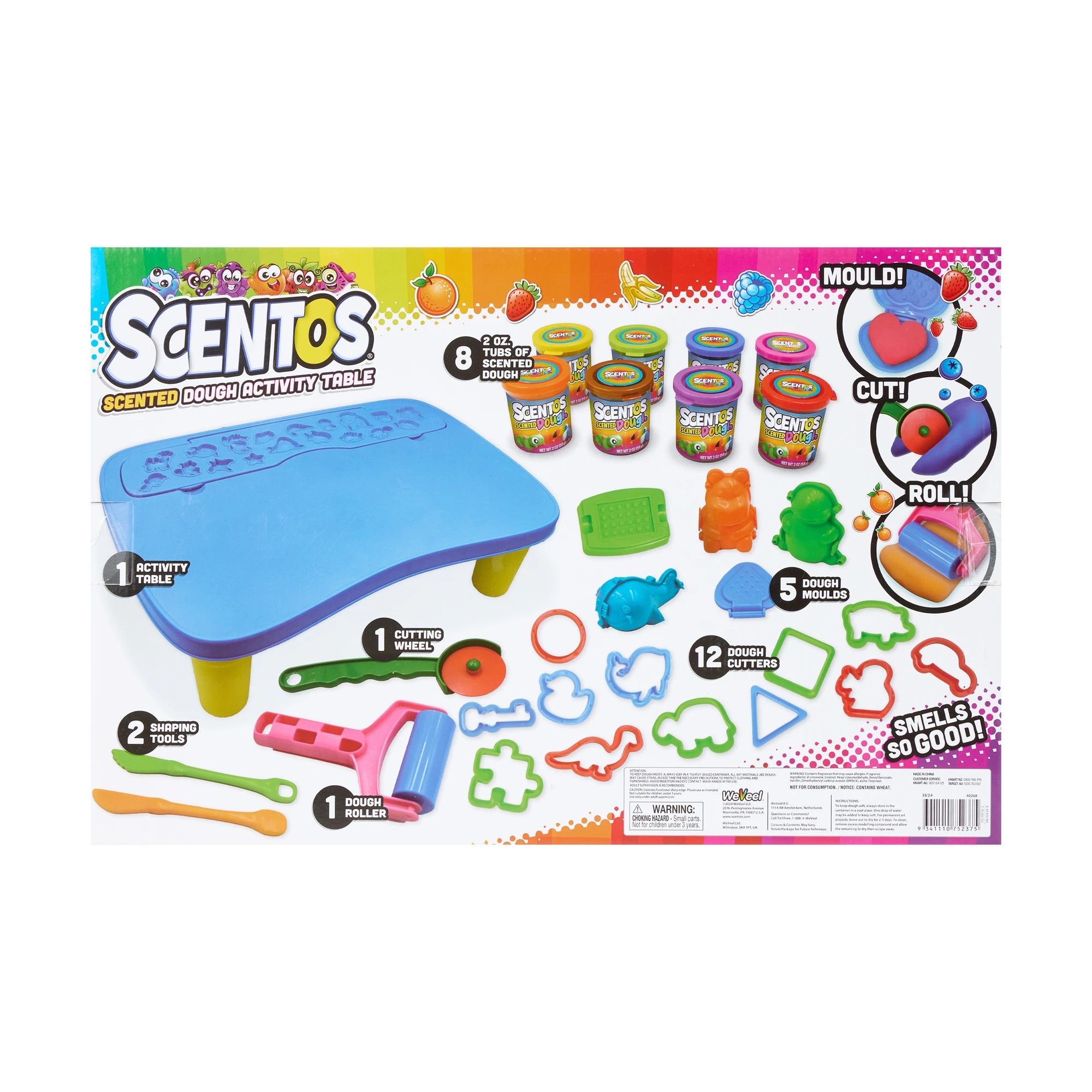 10 30 Piece Scentos Scented Dough Activity Table, 10 of 10