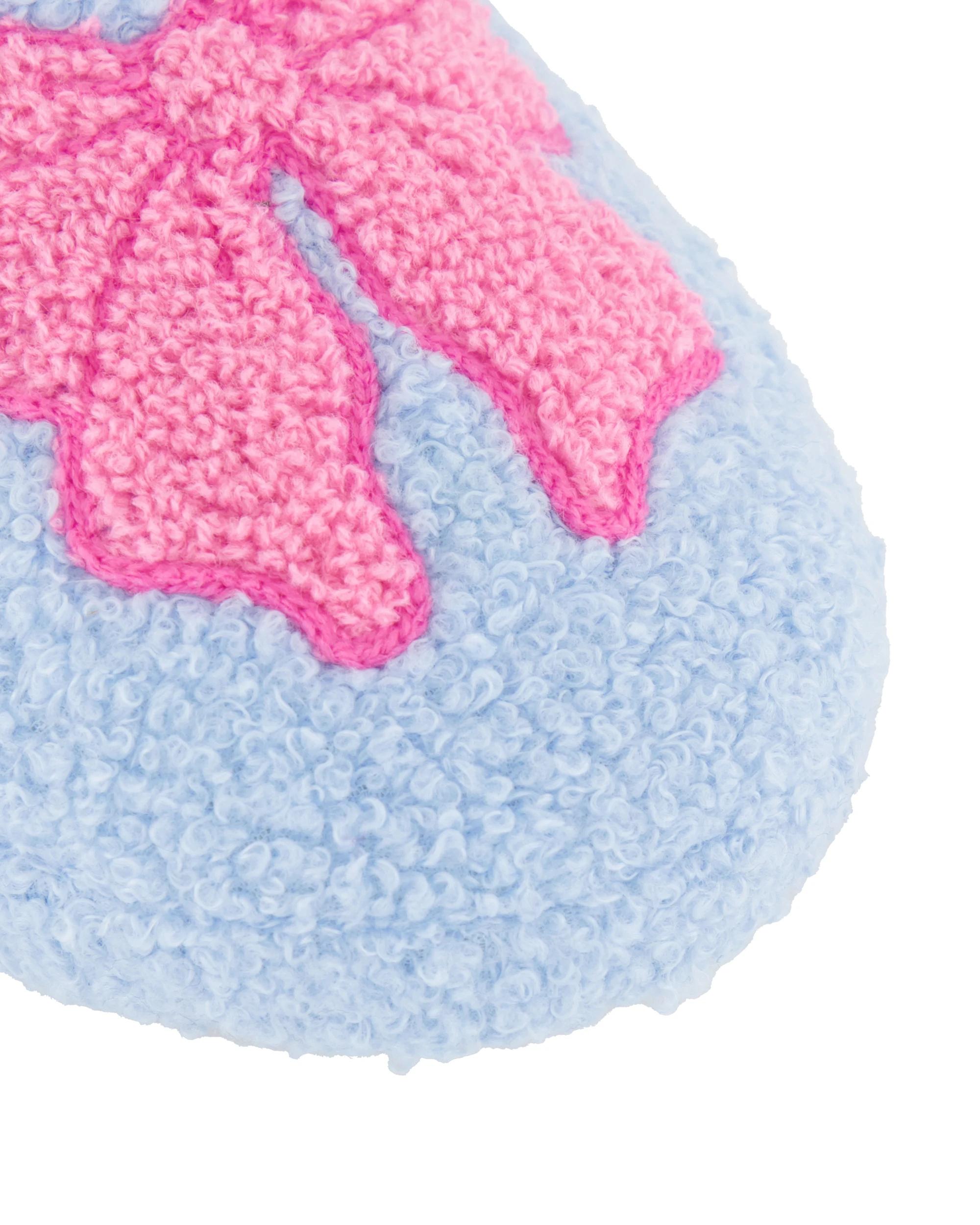 3 Boucle Scuffs Lt Blu Bow, 3 of 3