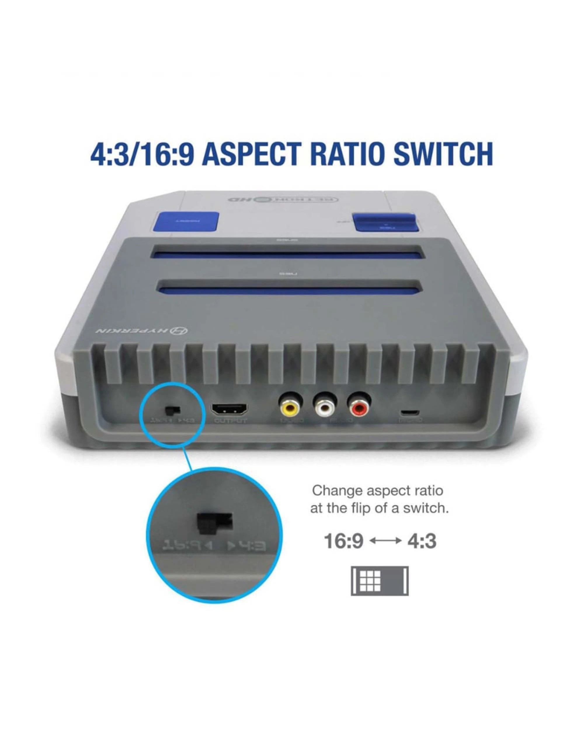 7 RetroN 2 AV Gaming Console Gray, 7 of 7