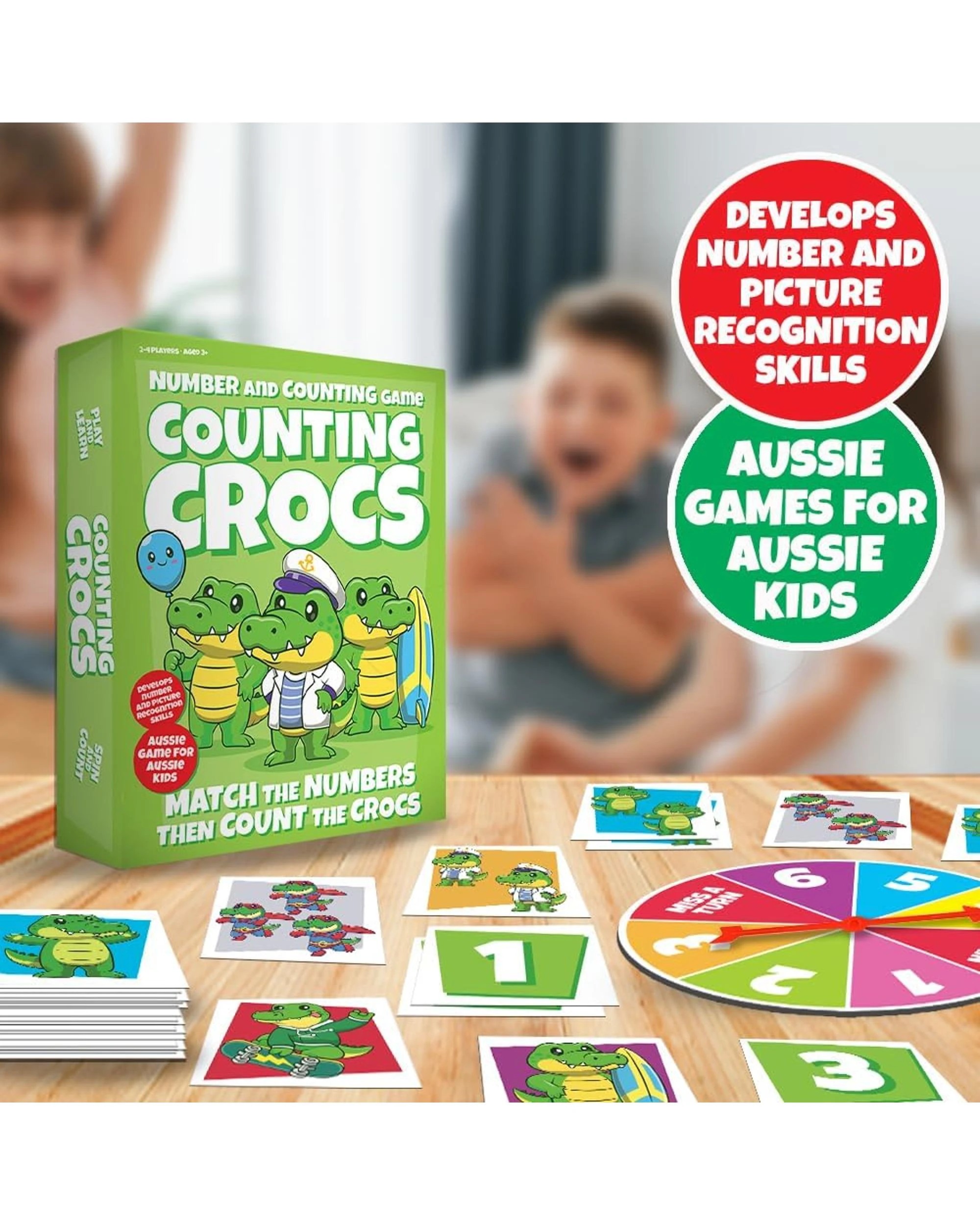 2 Counting Crocs Card Game, 2 of 6