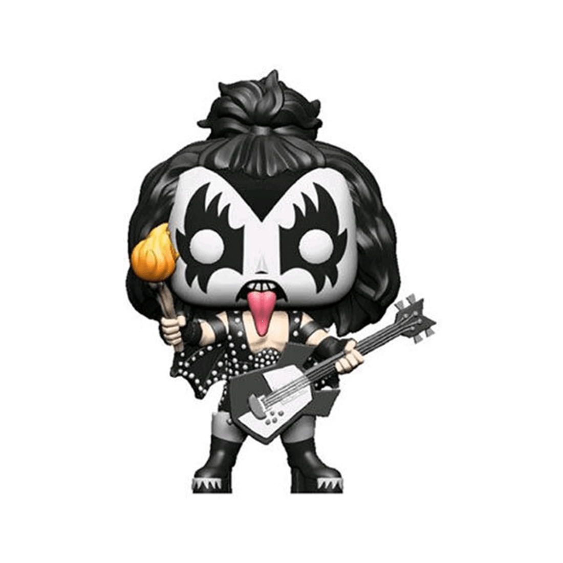1 Pop Rocks KISS The Demon Figurine Vinyl Action Figure 10cm Collectible - Black, 1 of 3