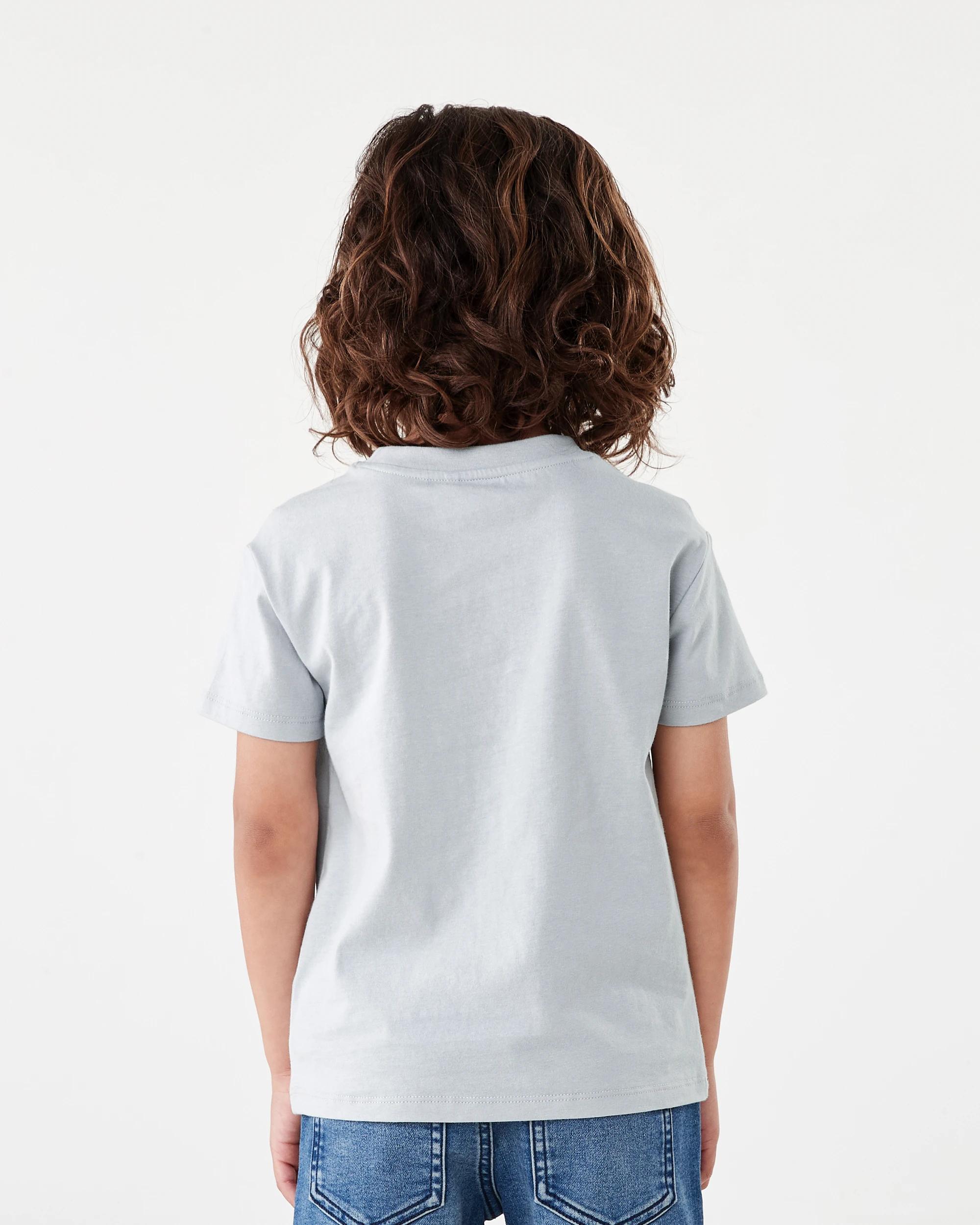 2 Chest Print T-shirt Gry Car, 2 of 6