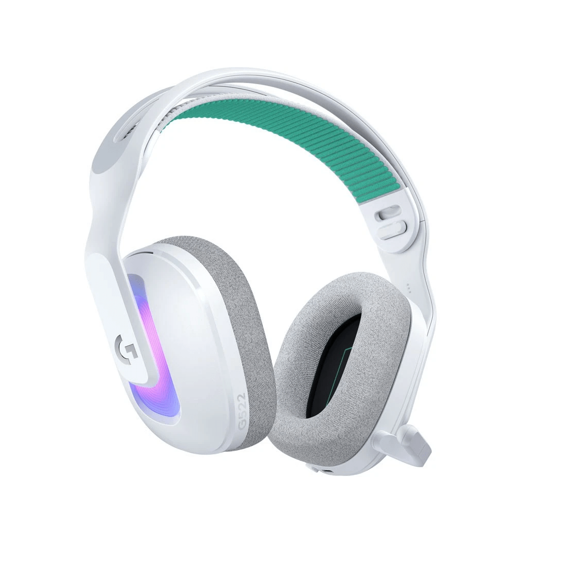 1 Logitech - G522 LIGHTSPEED Wireless Gaming Headset - White
 - White, 1 of 5