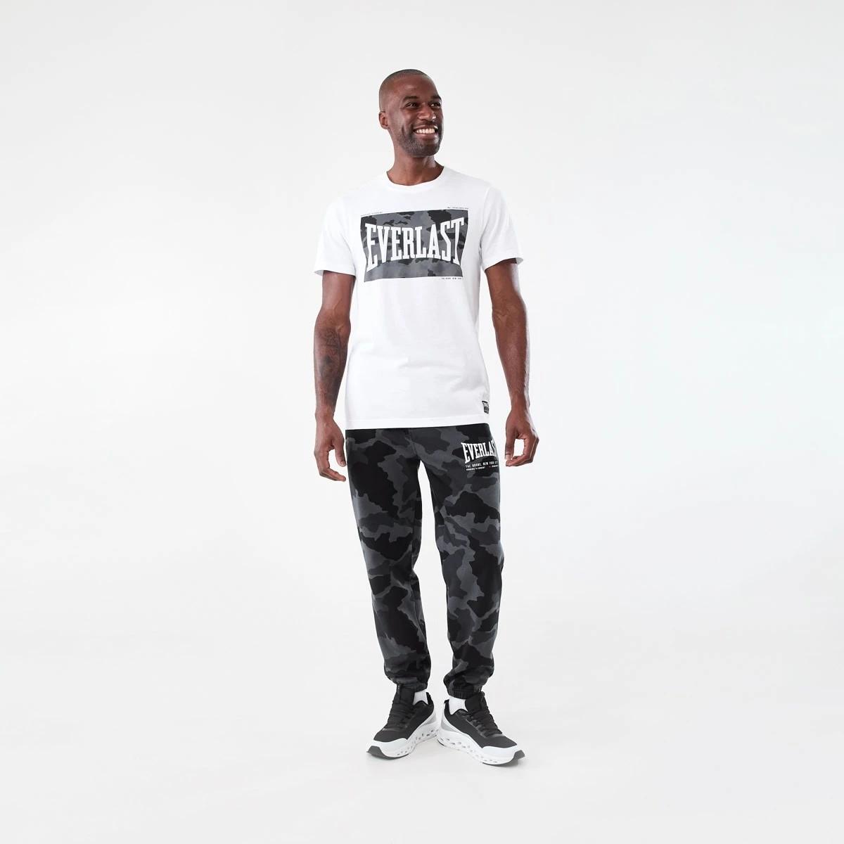7 Everlast Mens Camo Trackpants CHAR CAMO, 7 of 7