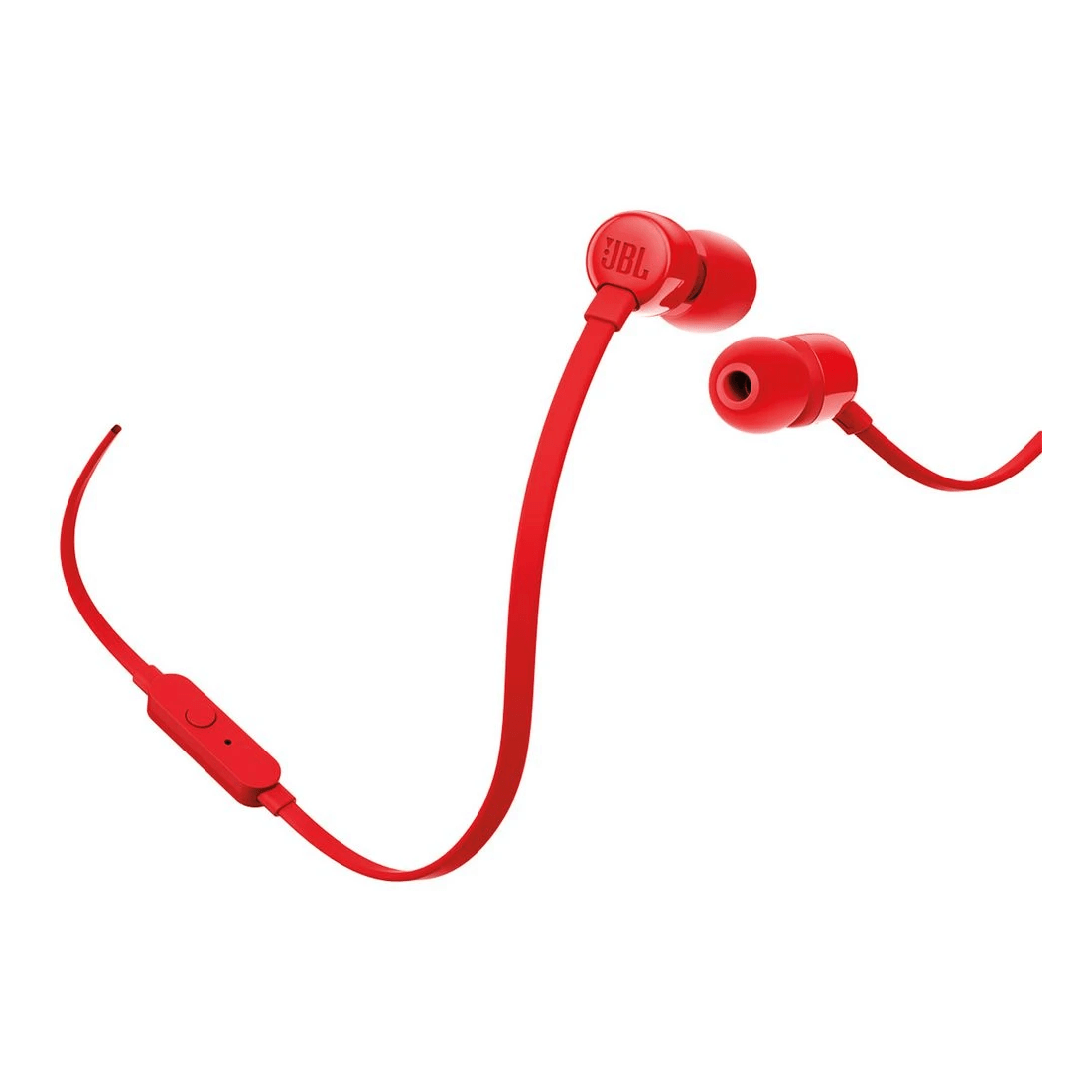 1 JBL T110 Earphones Red, 1 of 3