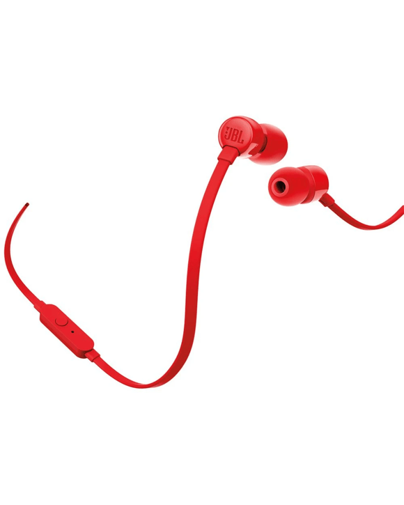 JBL T110 Earphones Red