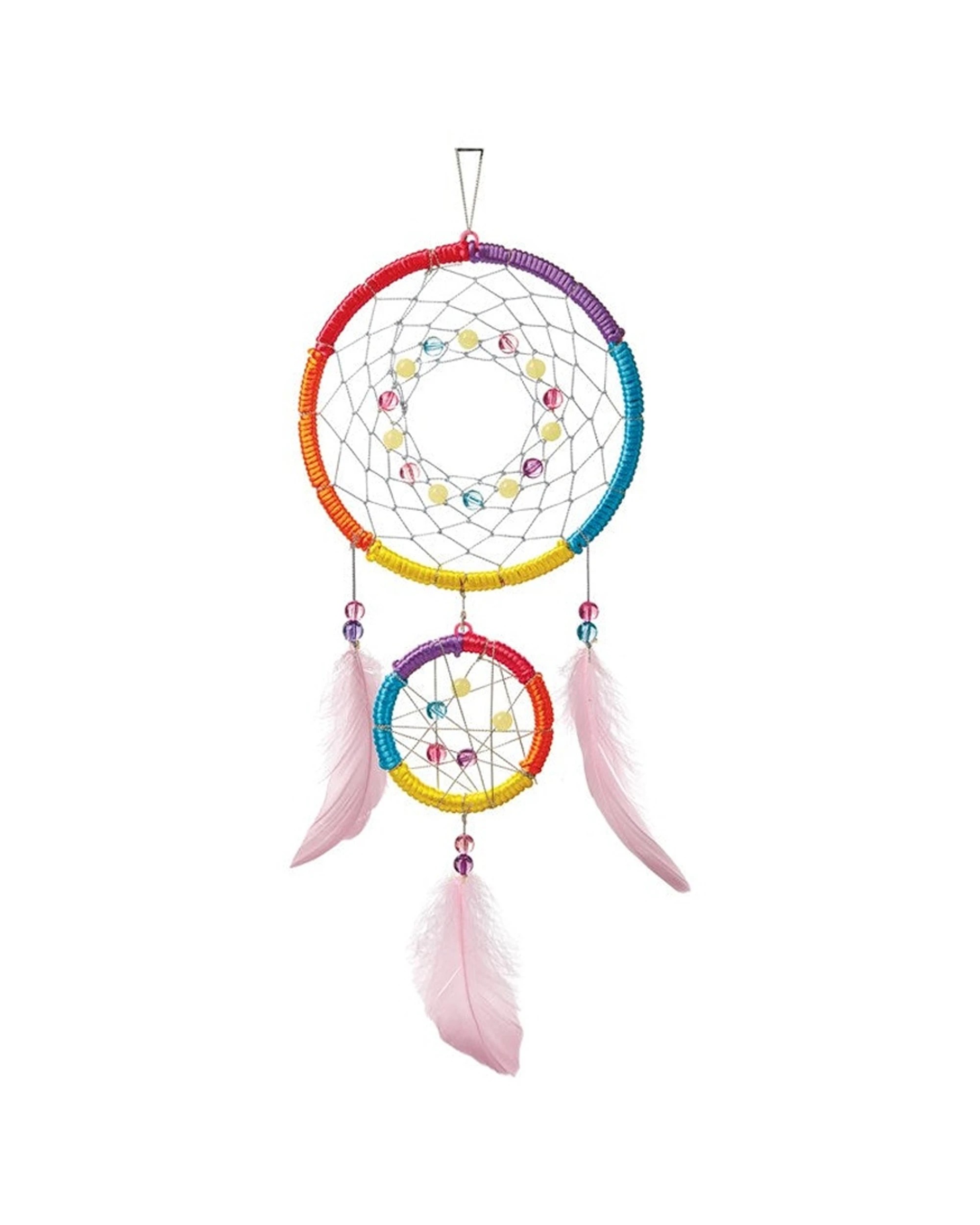3 4M KidzMaker Make Your Own Dream Catcher DIY Kids Children Art Activity - Multi, 3 of 3