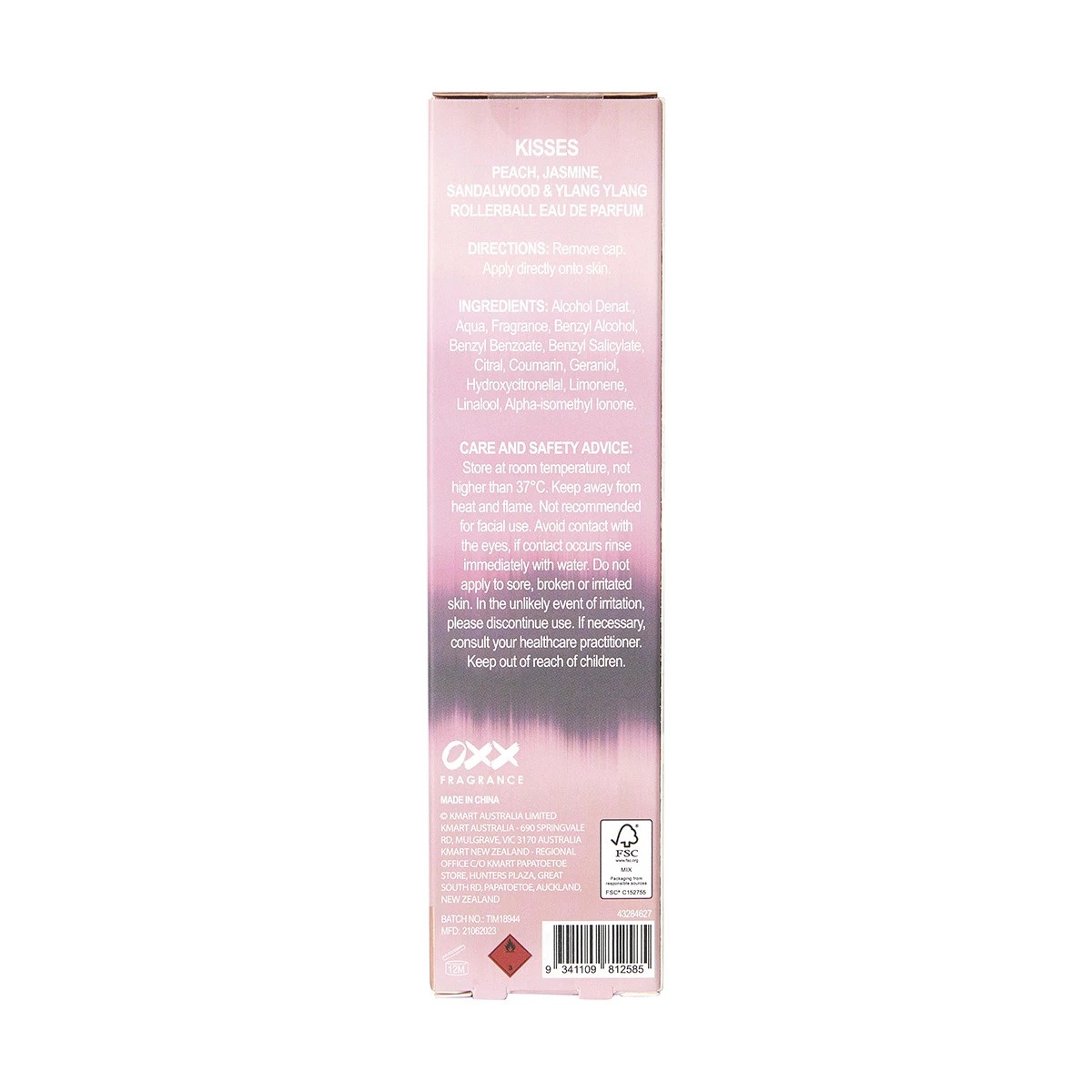 9 OXX Fragrance Rollerball Eau De Parfum - Kisses, 9 of 9