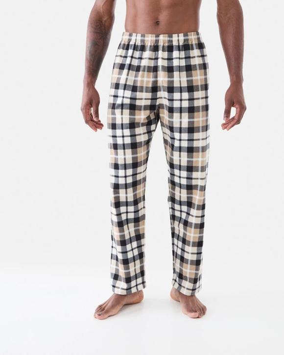 Print Flannel Pants