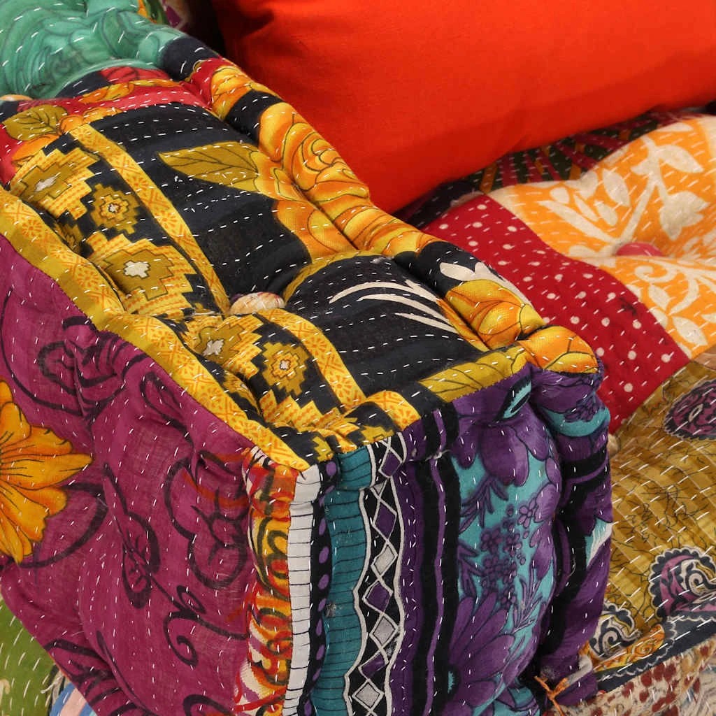 6 Vidaxl Pouffe Sofa Bed - Multi, 6 of 9