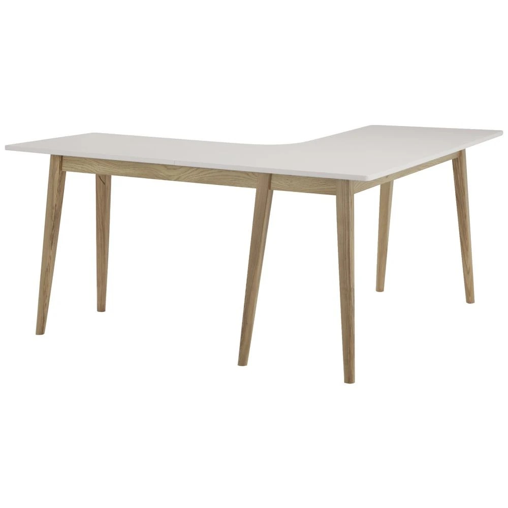 4 Copenhagen Solid Timber 1500 x 1500mm Corner Desk Desks, Tables and Workstations, 4 of 9
