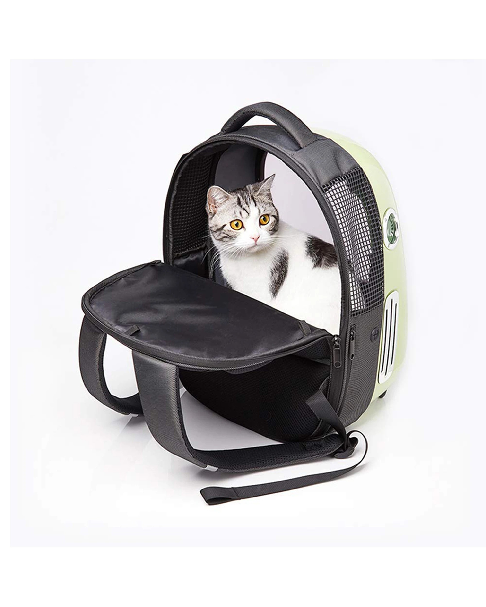 9 Petkit Breezy Smart Cat/dog/pet Carrier Backpack W/built In Fan/light - White, 9 of 9