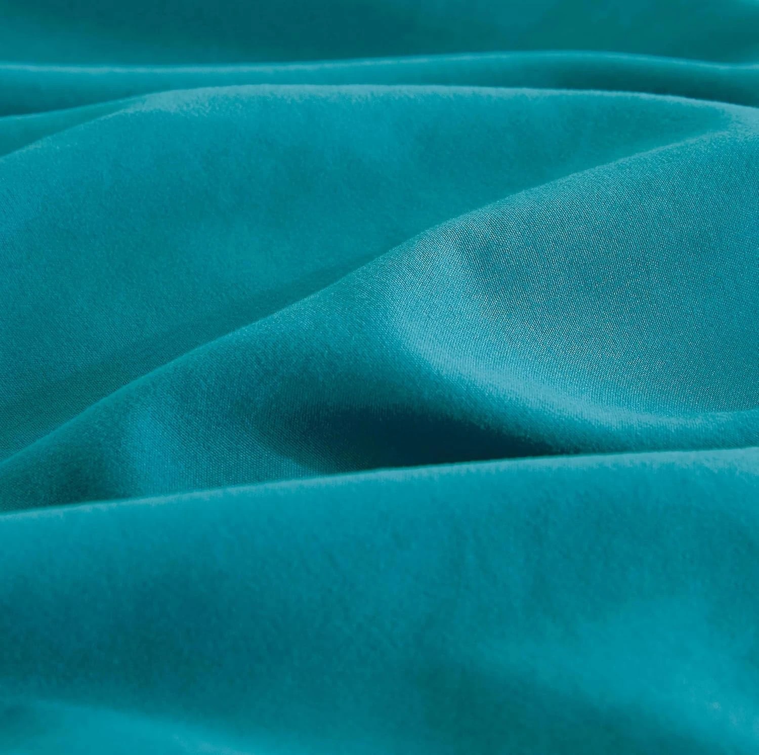 5 CleverPolly 2-Pack Vintage Washed Microfibre Standard Pillowcases - Teal, 5 of 5
