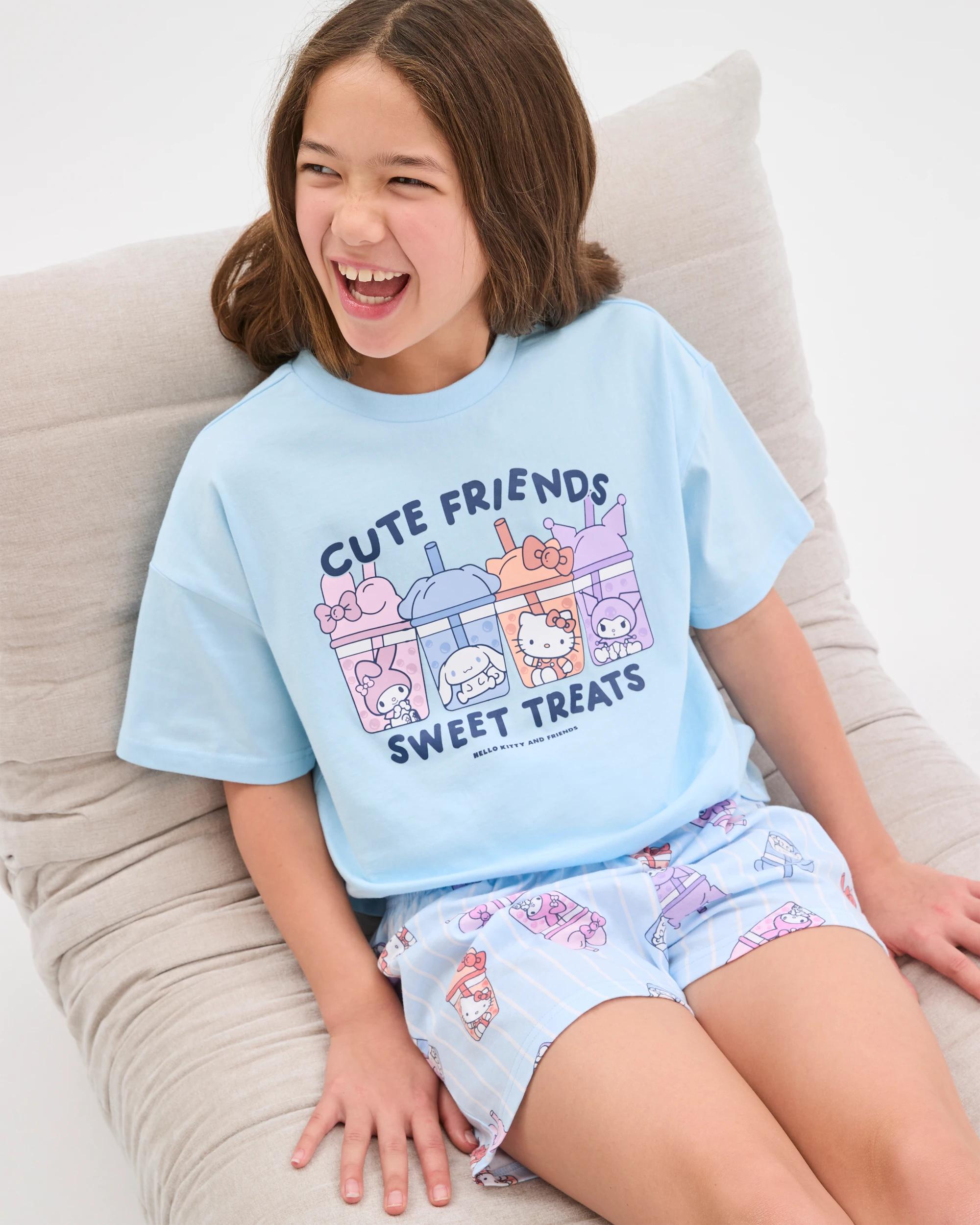 4 Hello Kitty Australian Cotton Older Girls Pyjama Set HELLO KITTY, 4 of 8