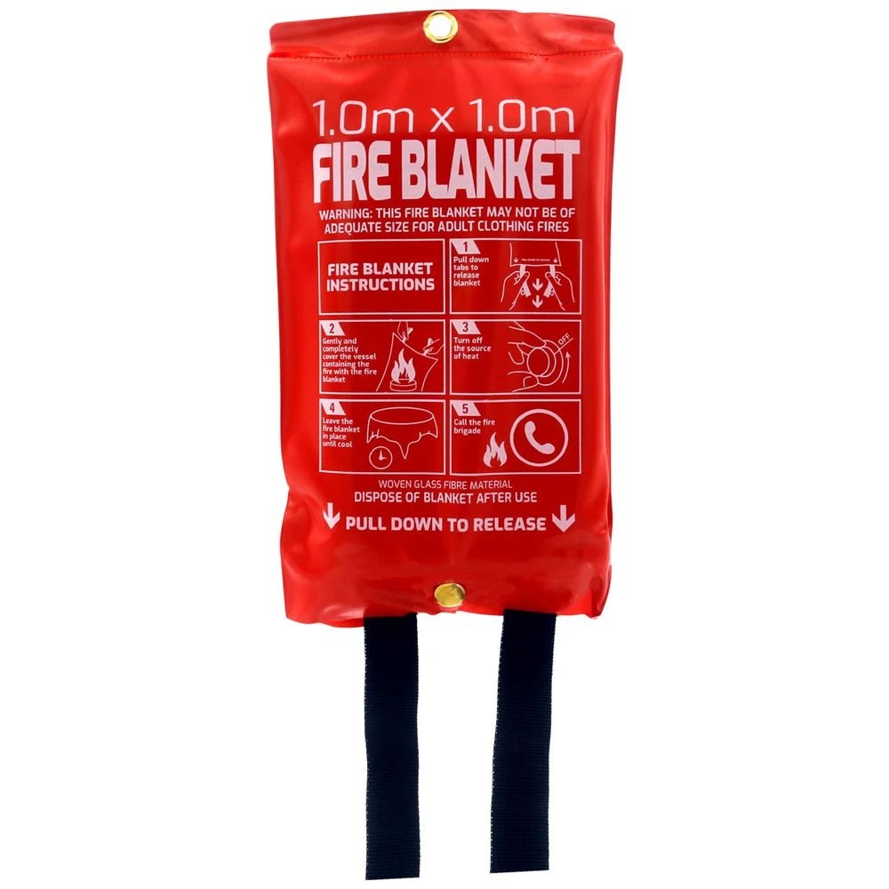 1 Trafalgar Fire Blanket 1.0m x 1.0m, 1 of 3