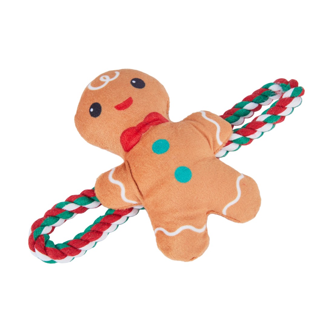 3 Christmas Dog Toys in Stocking, 3 of 8