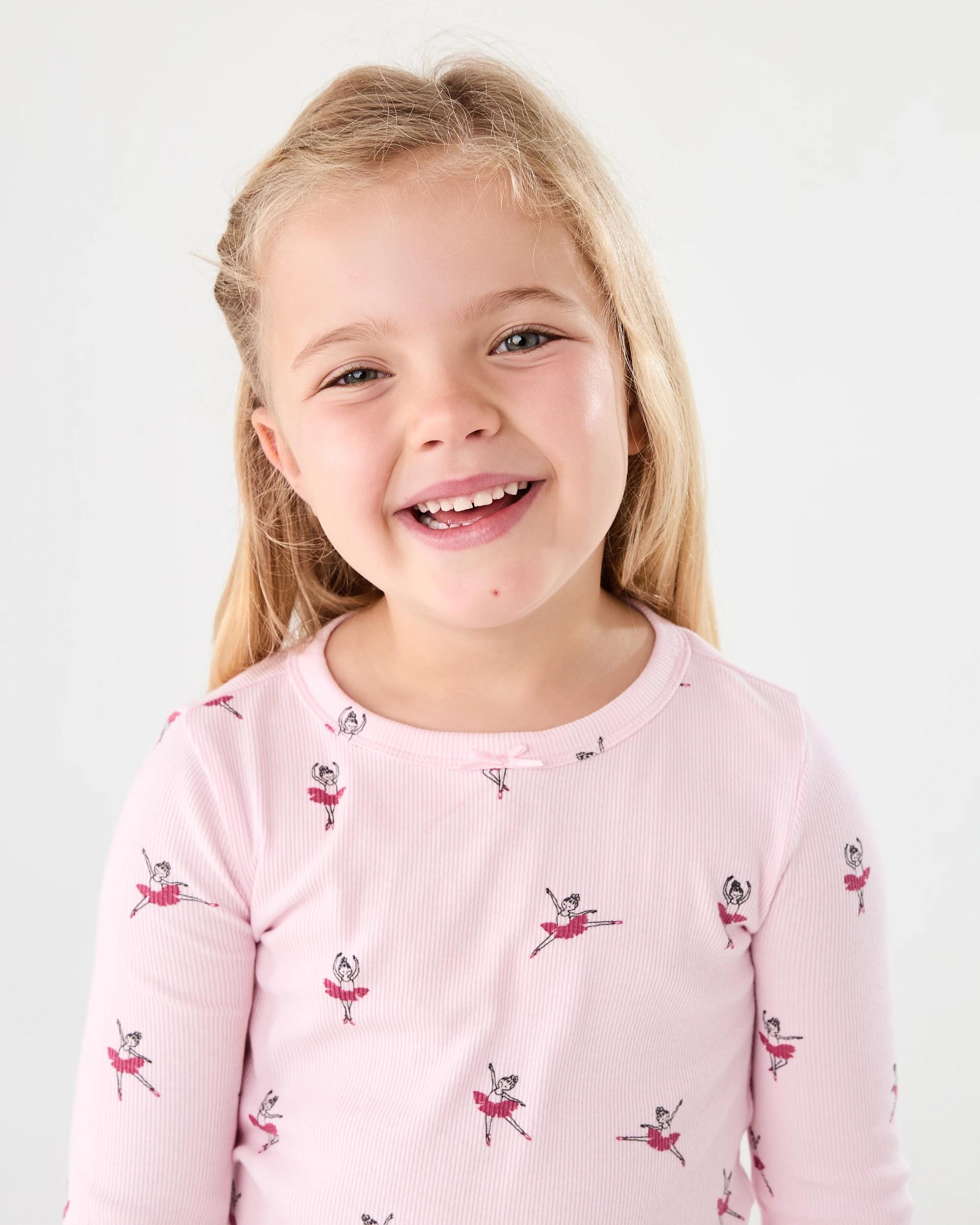 2 Ribbed Pyjama Set Pnk Balt, 2 of 7