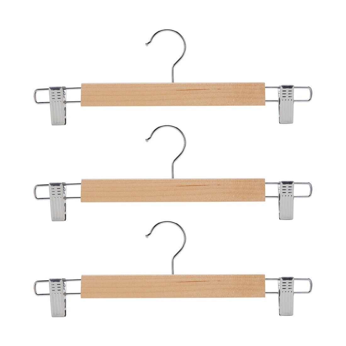 2 Wooden Hangers - Set of 3, 2 of 8