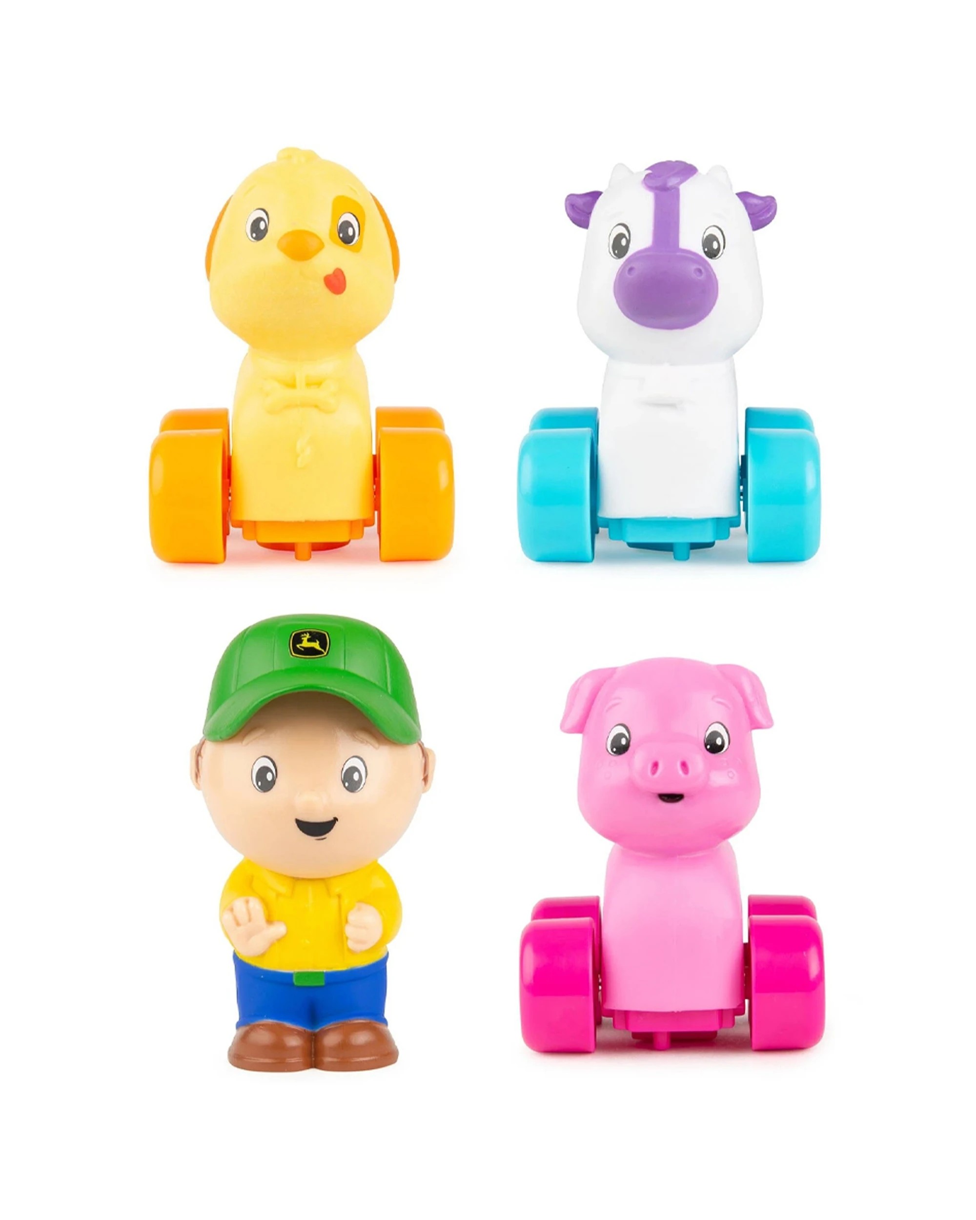 2 John Deere Animal Sounds Wagon Ride Interactive Kids Toy With Farm Music - Multi, 2 of 8