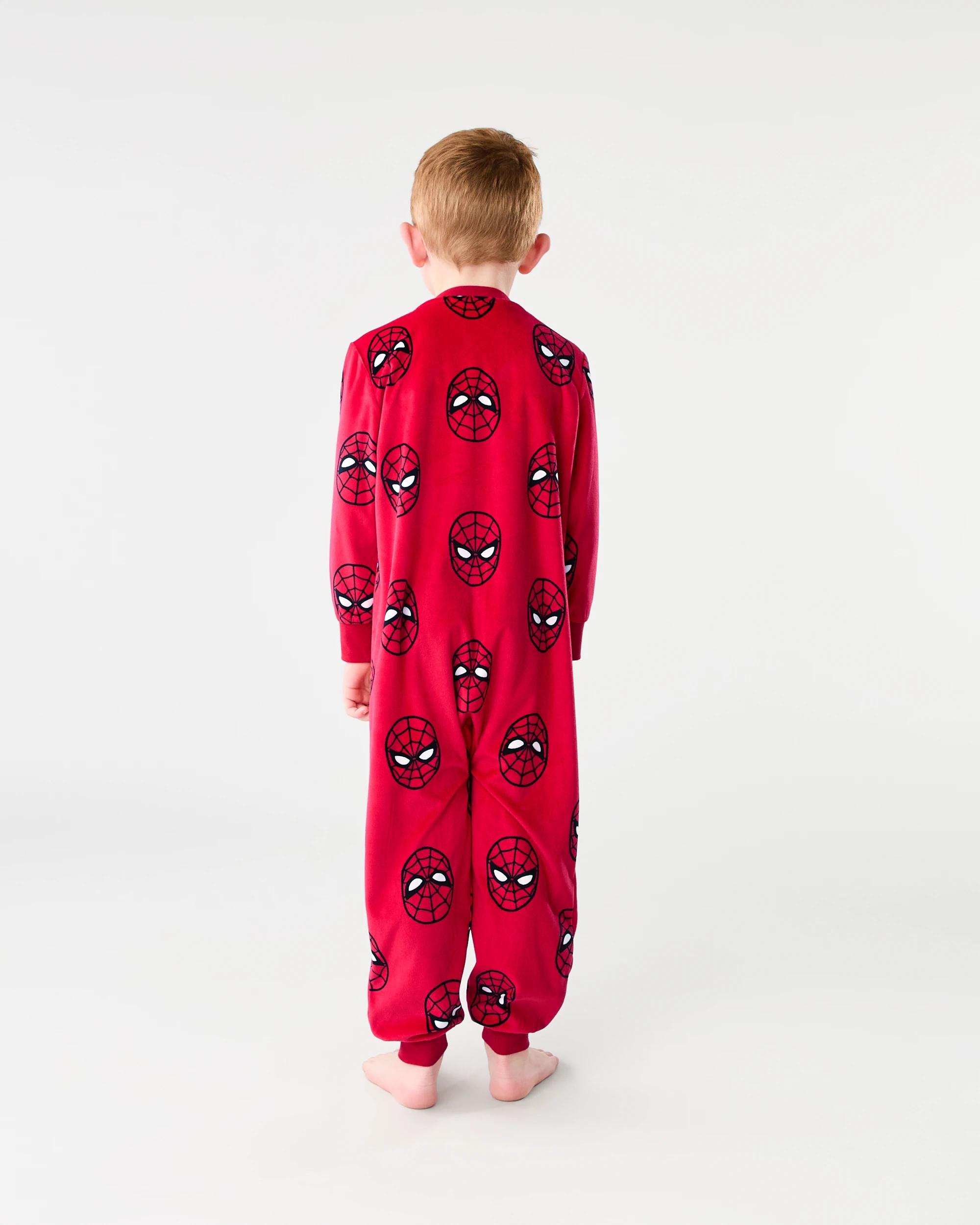 2 Spider-Man License All-in-One Sleepsuit Spiderman, 2 of 7