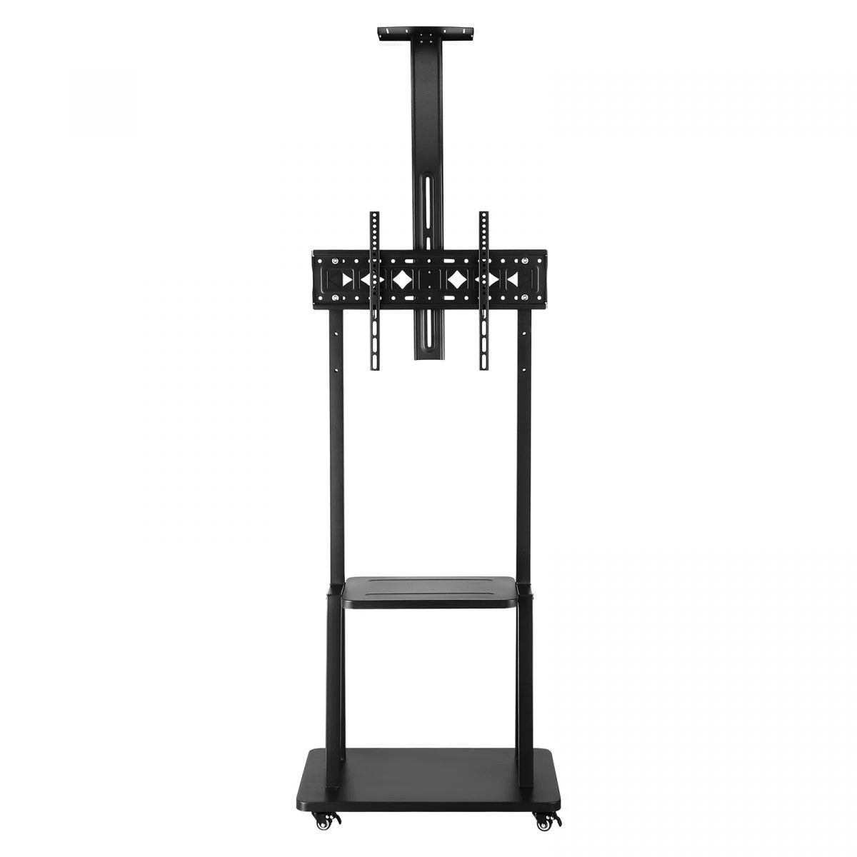 4 Ausway Mobile TV Screen Monitor Stand Mount Bracket Trolley 32-75 Inch, 4 of 7