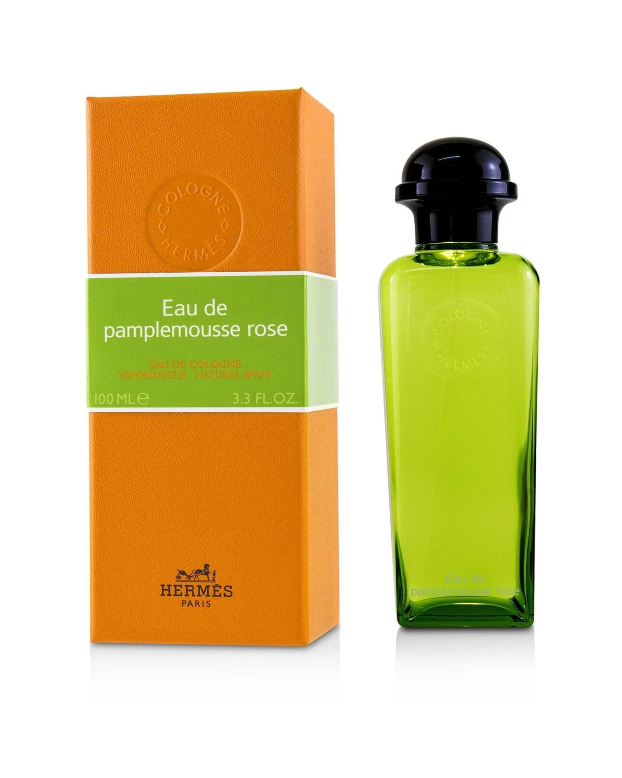 1 Hermes Eau De Pamplemousse Rose Eau De Cologne Spray  100ml/3.3oz, 1 of 3