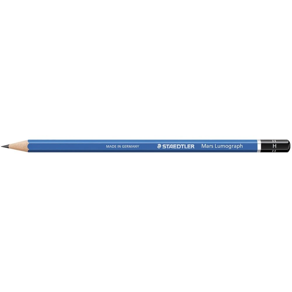2 Staedtler Mars Lumograph Graphite Pencil H, 2 of 7