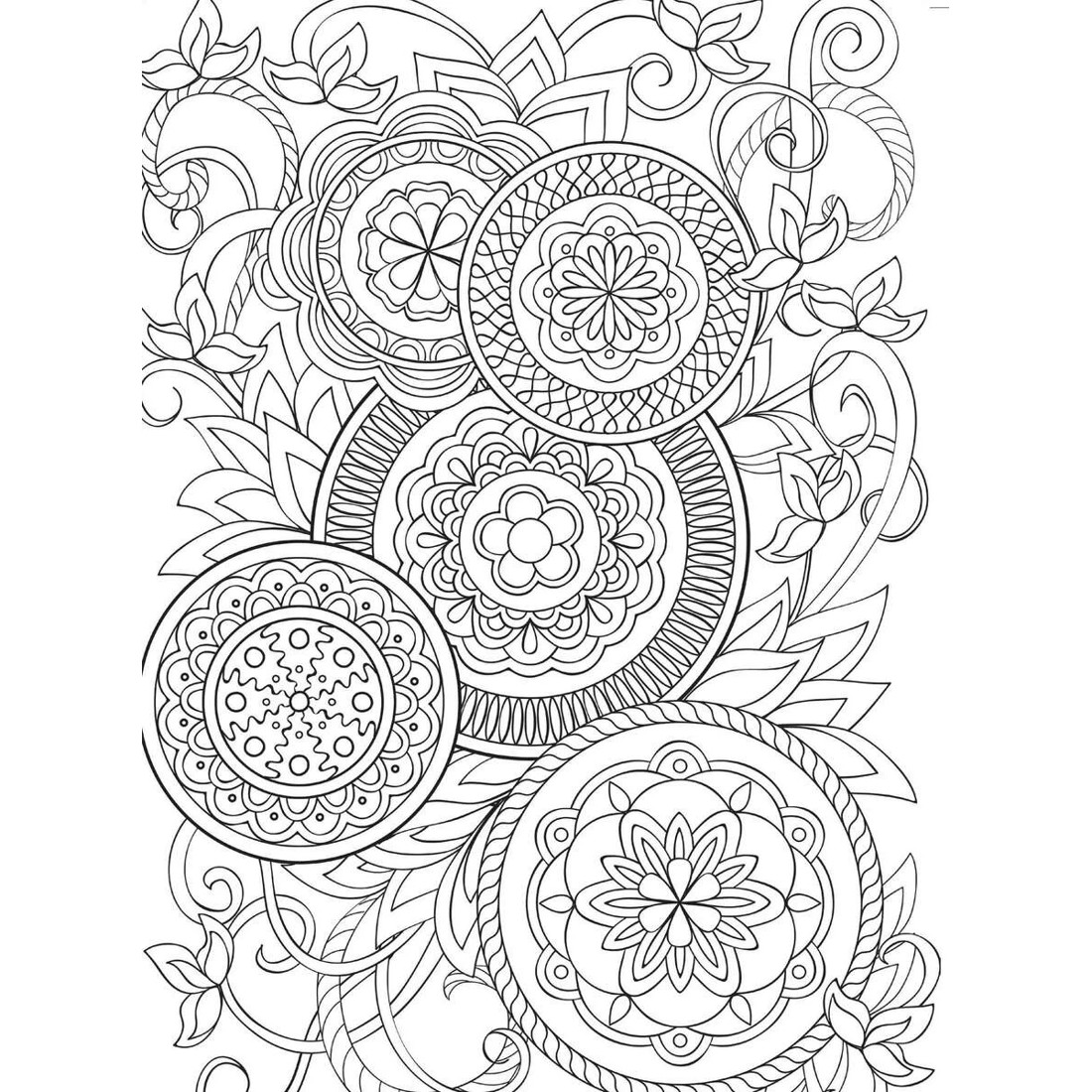 2 Colour-Your-Own Free Spirit Mindful Poster Art by Grace West - Book, 2 of 2