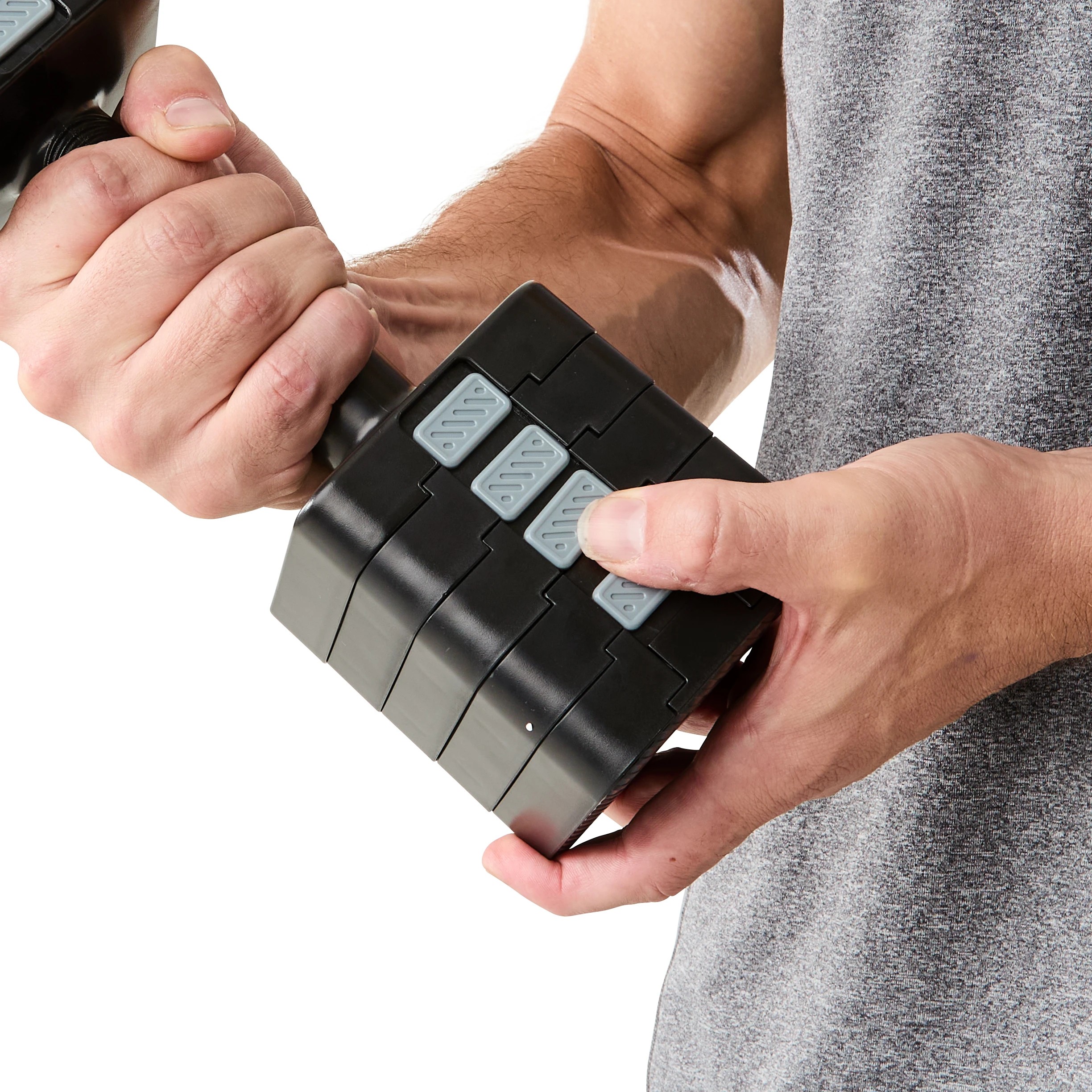 2 2 Pack Adjustable Dumbbells, 2 of 9