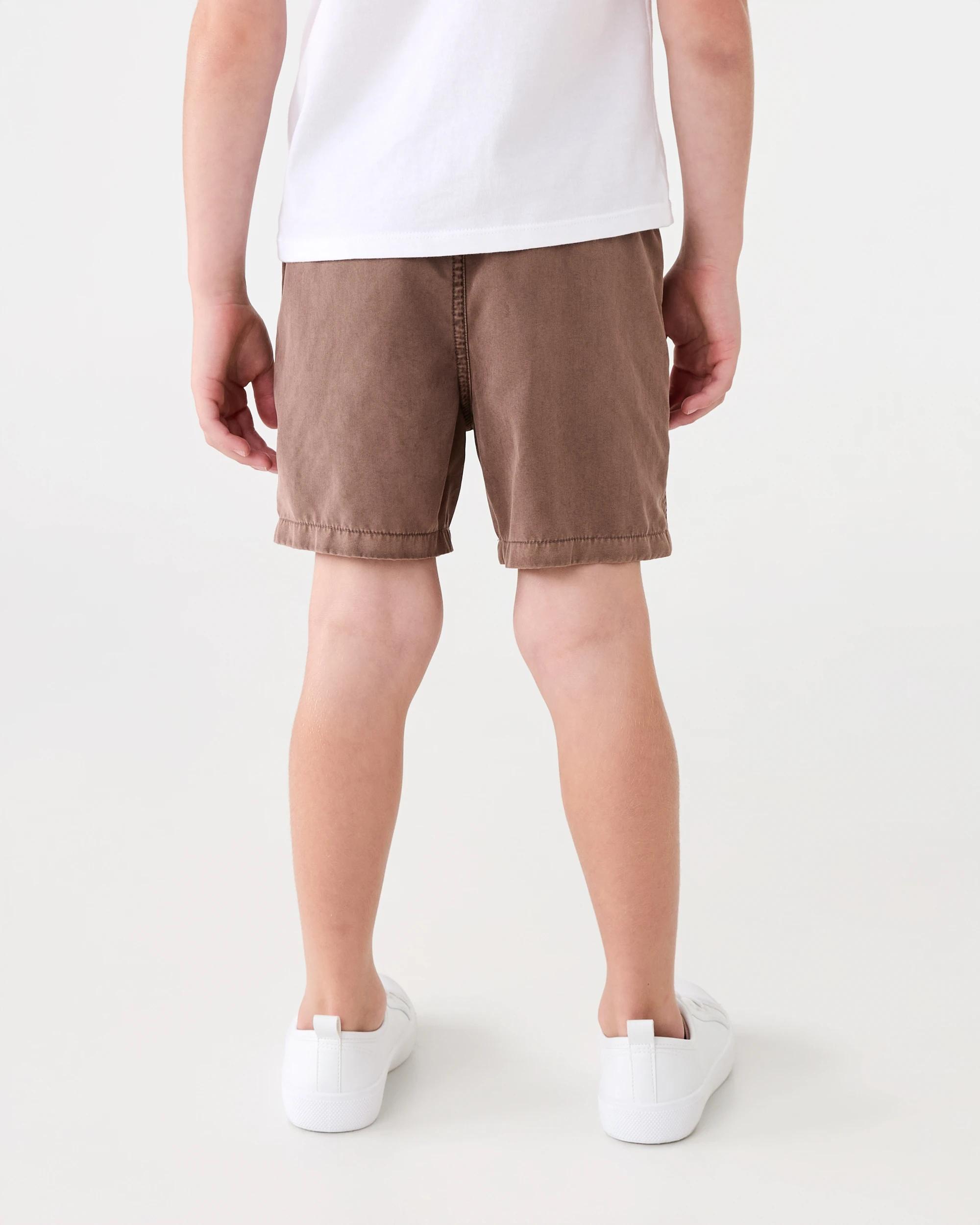 2 Washed Shorts Mlky Brwn, 2 of 6