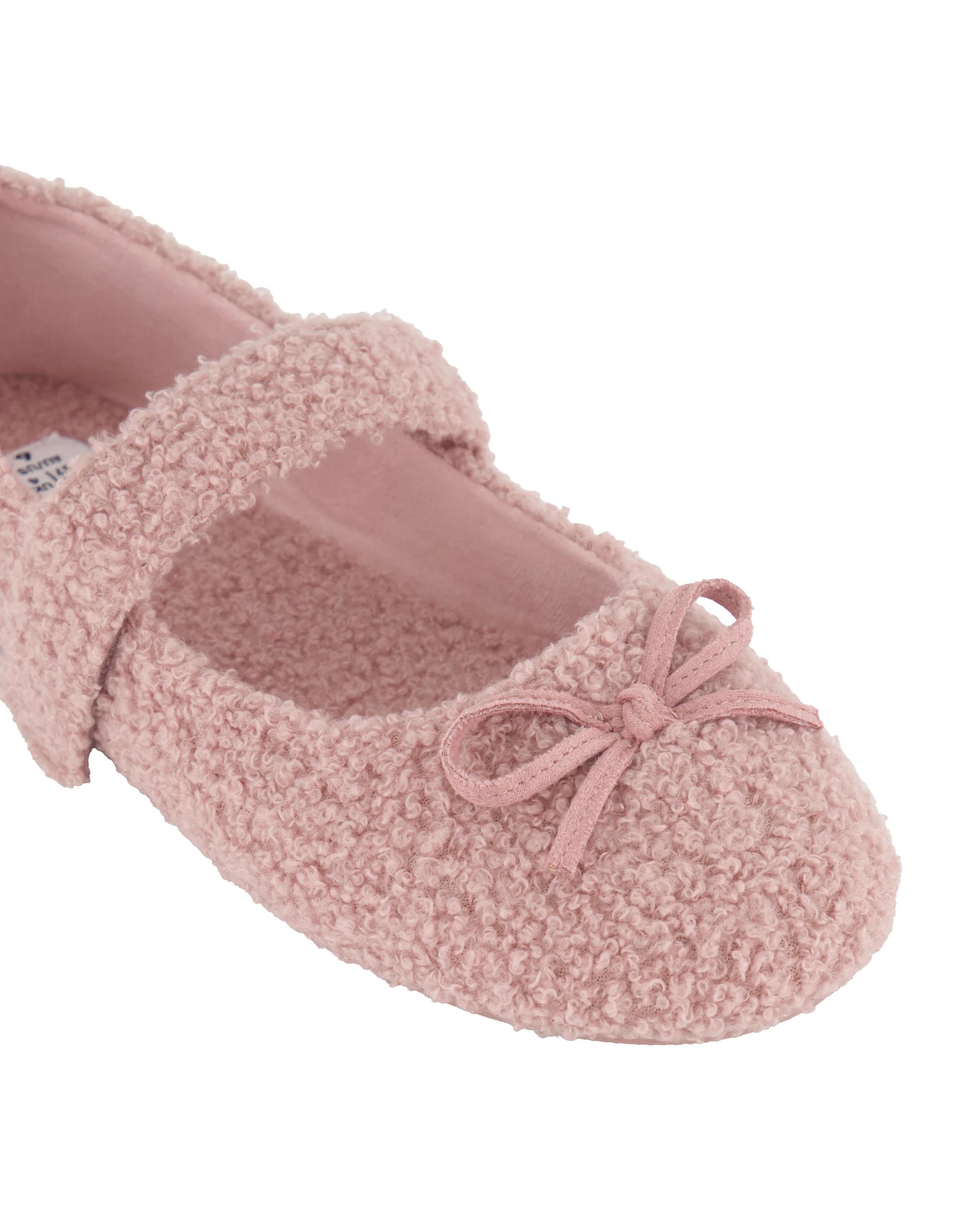 3 Daisy Ballet Slippers Dusty Pink, 3 of 3
