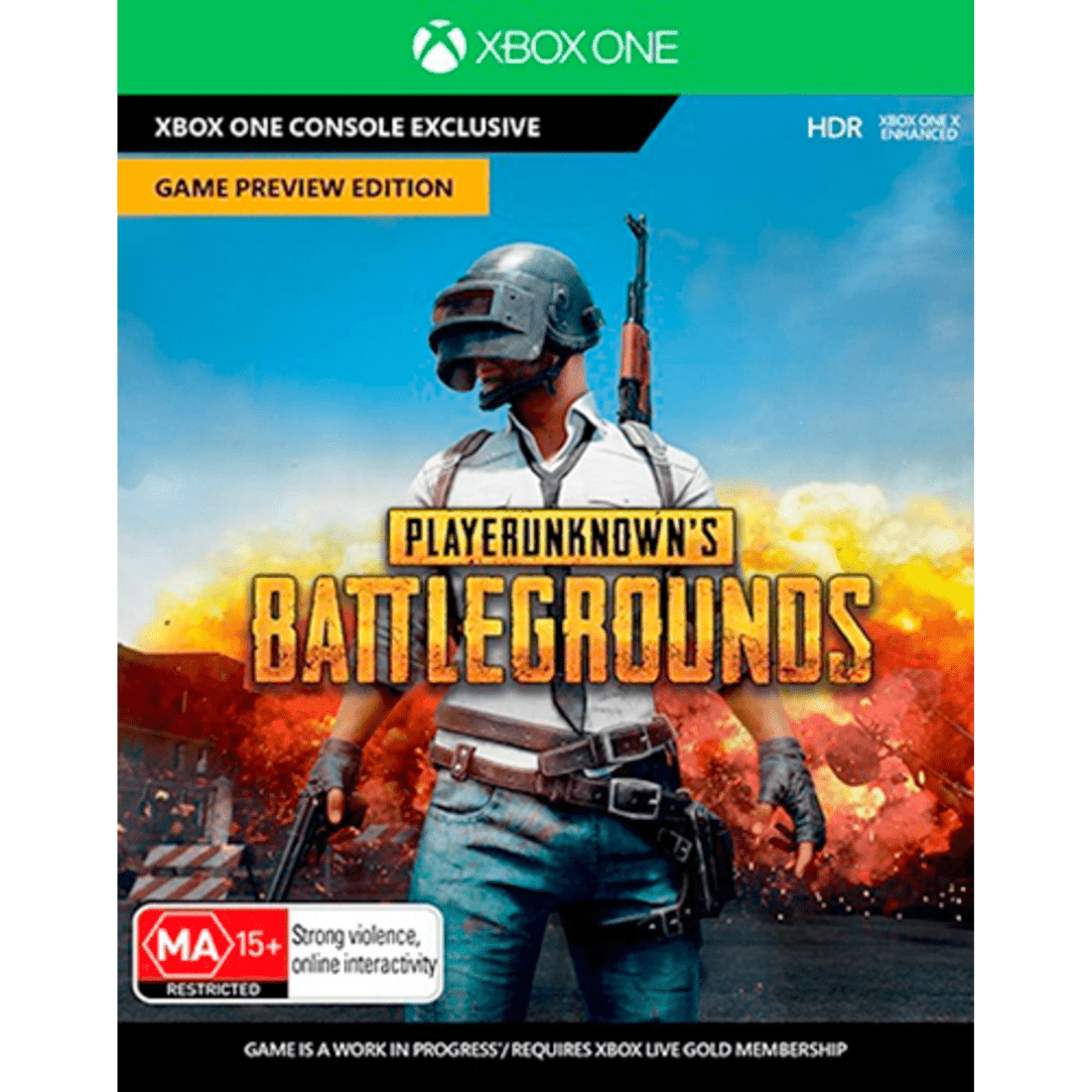 1 PUBG Corporation PlayerUnknown's Battlegrounds - Game Preview Edition - Xbox One, 1 of 4